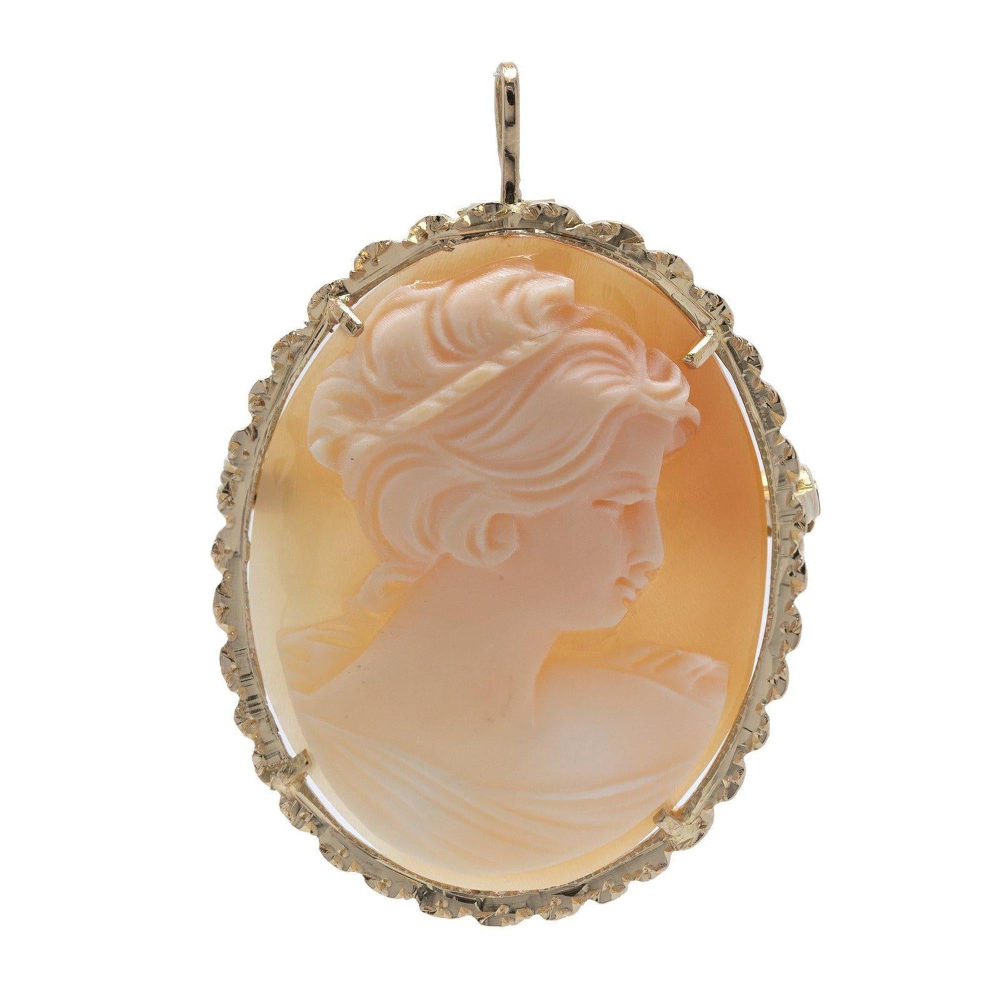 Antique Cameo Brooch/Pendant
