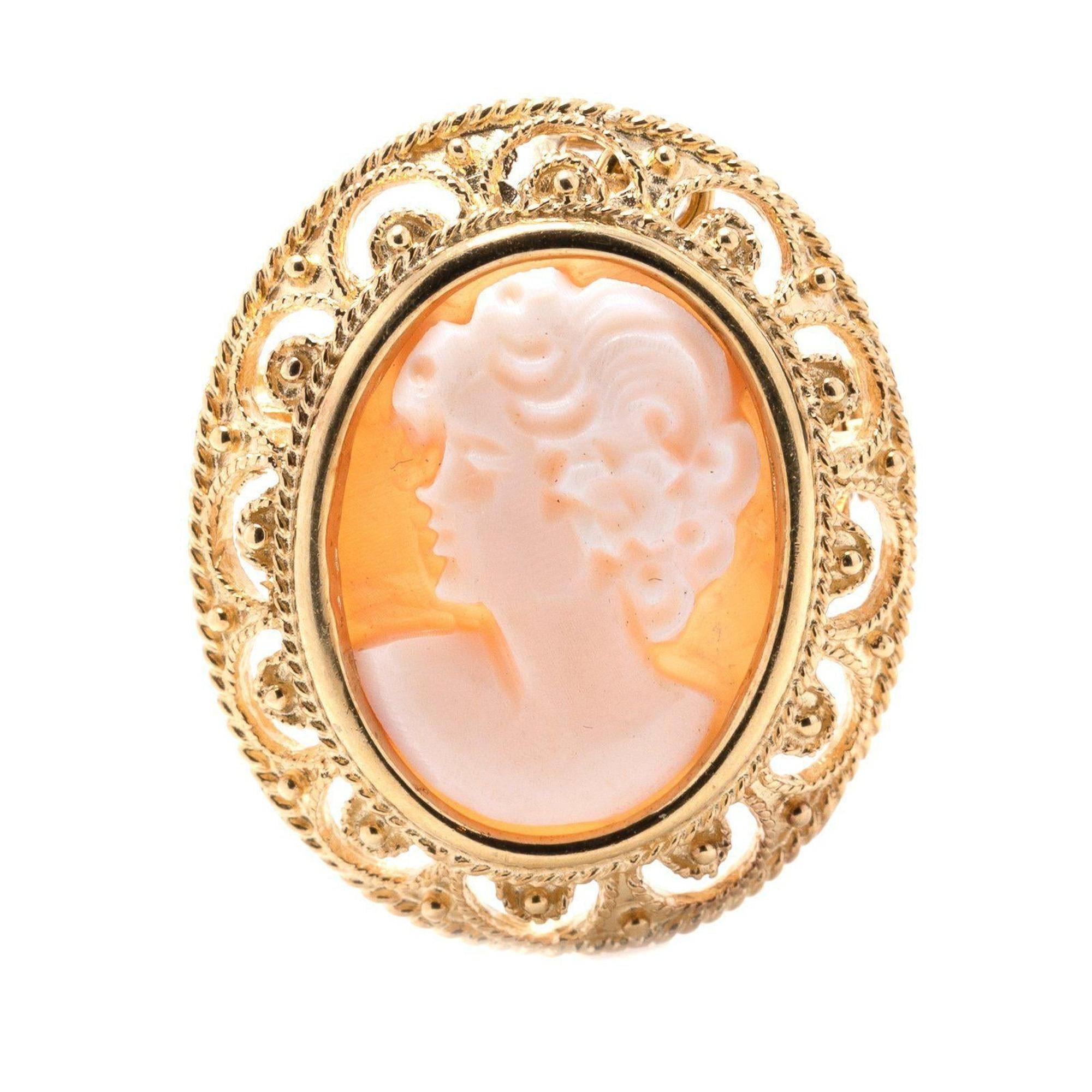 Antique Cameo Brooch/Pendant
