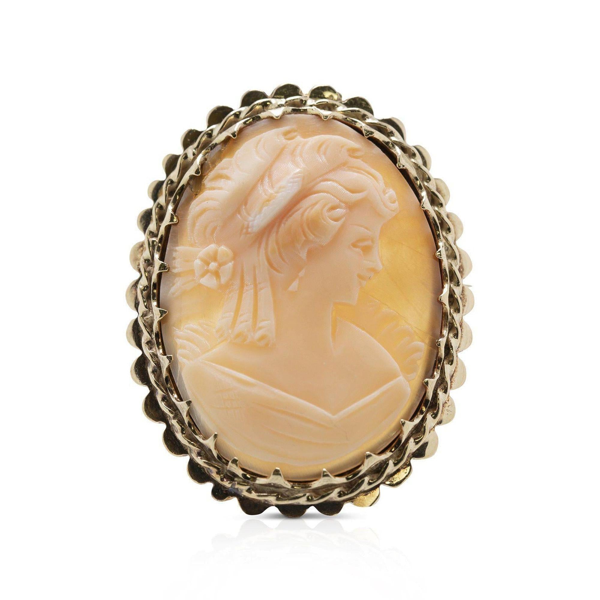 Antique Cameo Brooch/Pendant
