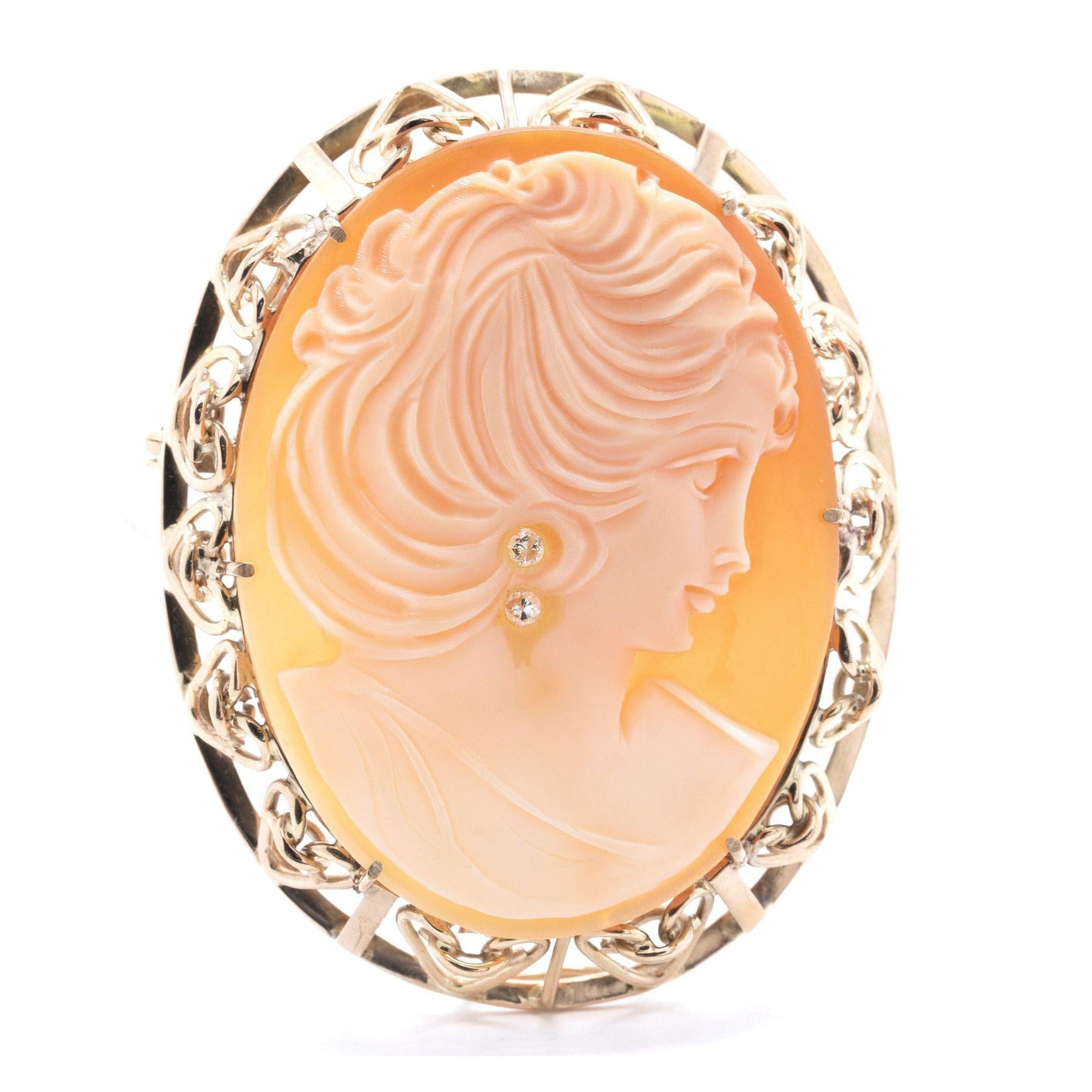 Antique Cameo Brooch/Pendant