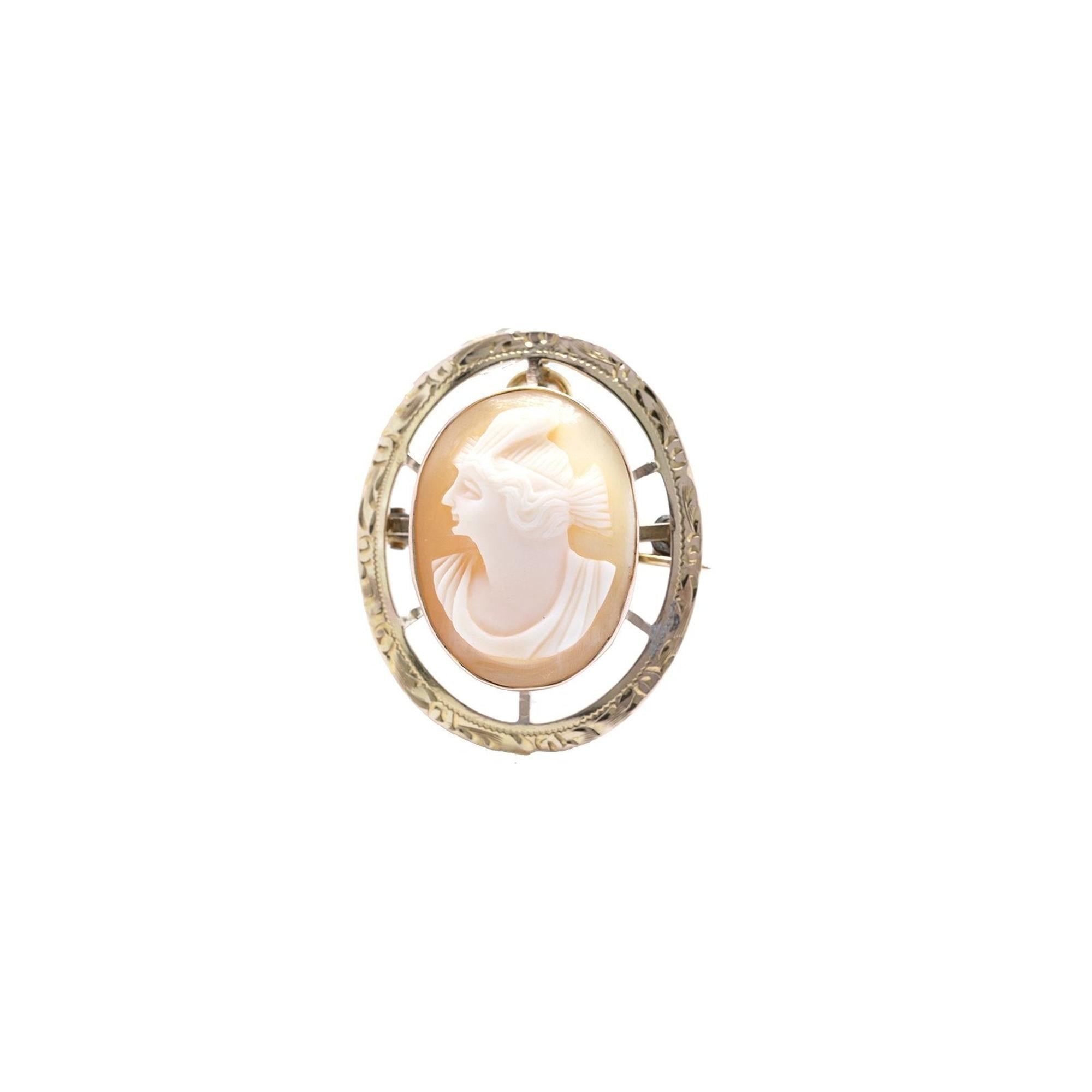 Antique Cameo Brooch/Pendant
