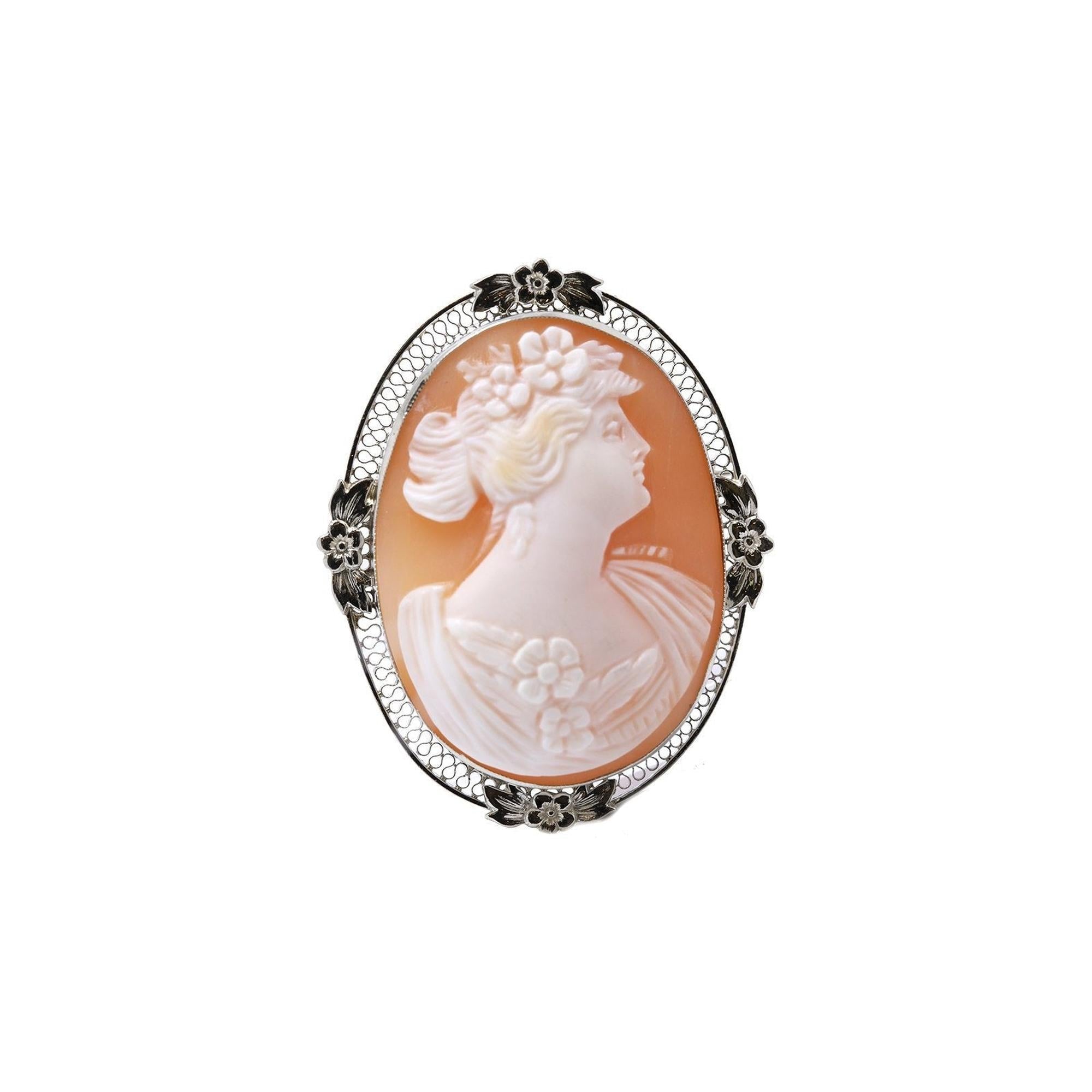 Antique Cameo Brooch