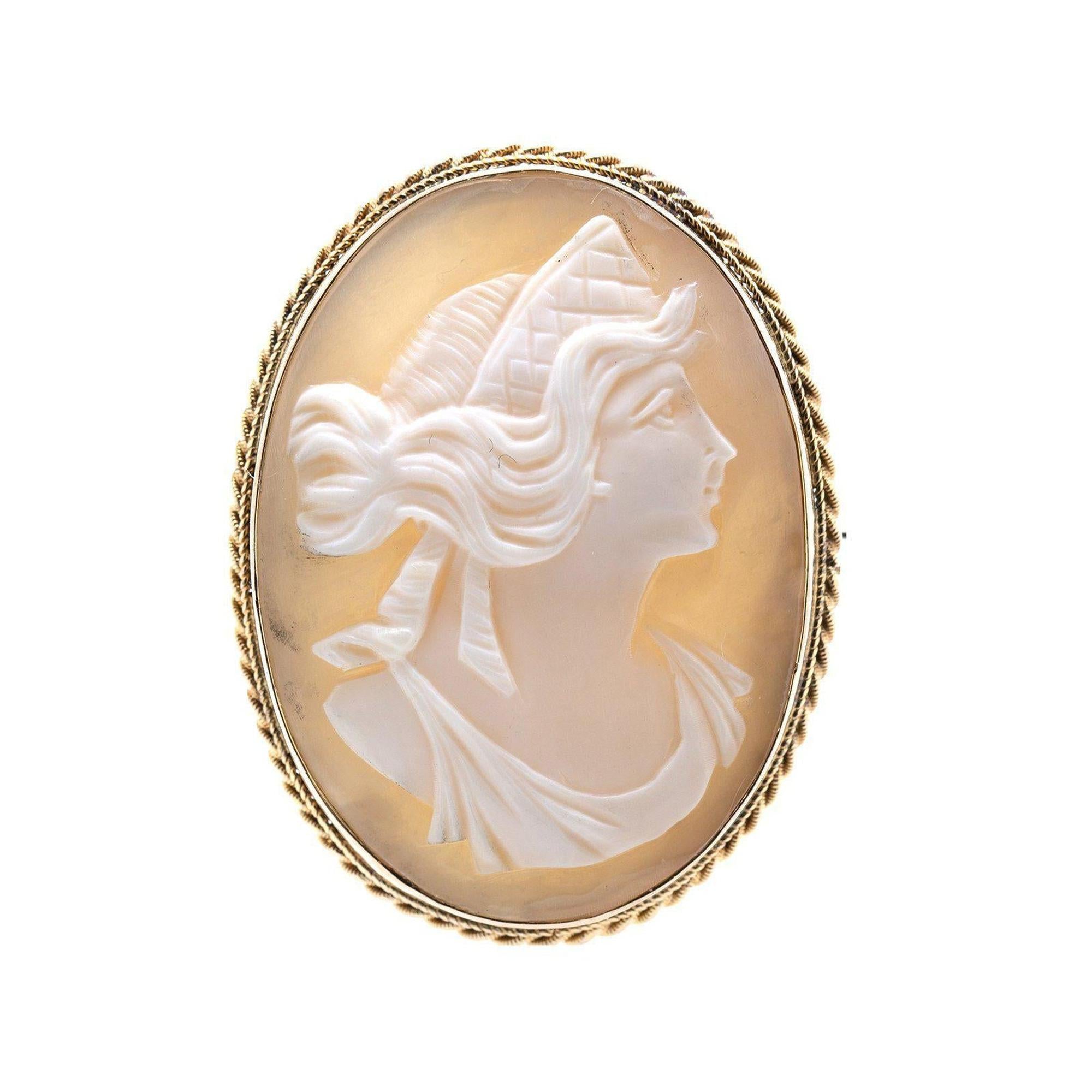 Antique Cameo Brooch