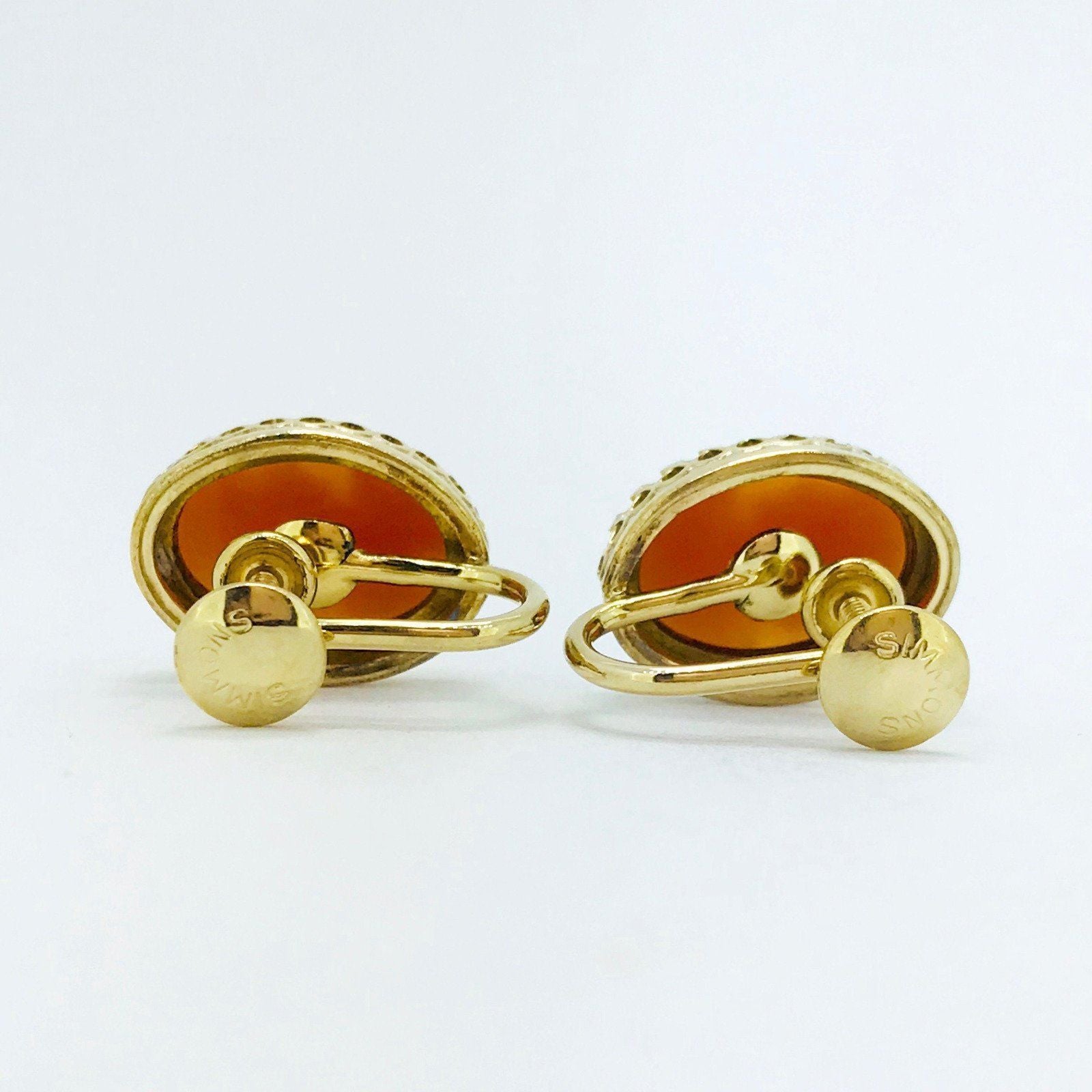 Antique Cameo Earrings