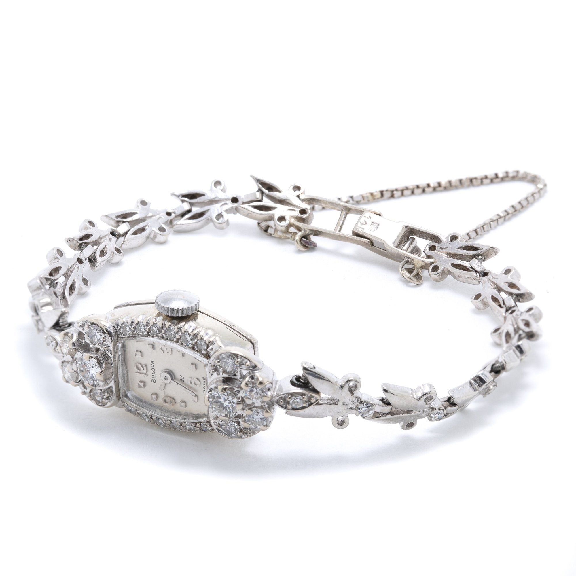 Antique Diamond Bulova Watch