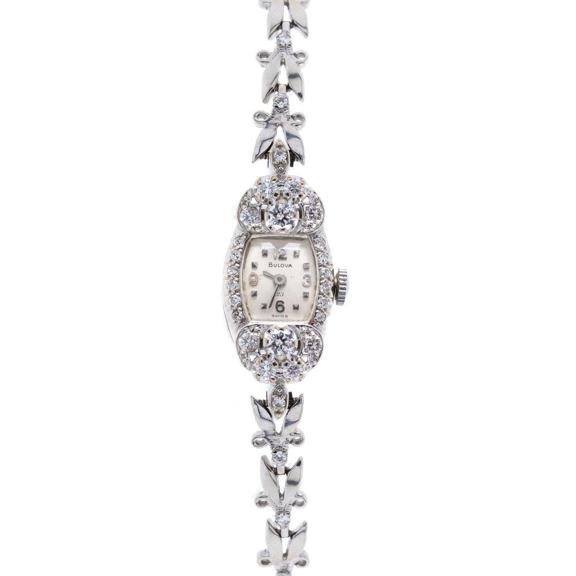 Antique Diamond Bulova Watch