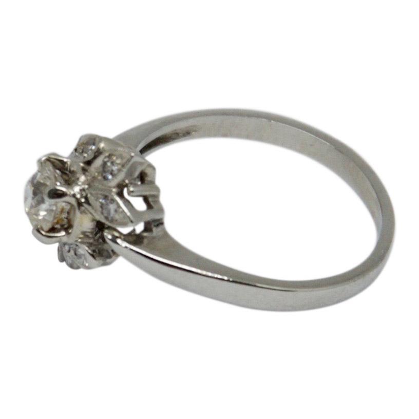 Antique Diamond Cluster Ring