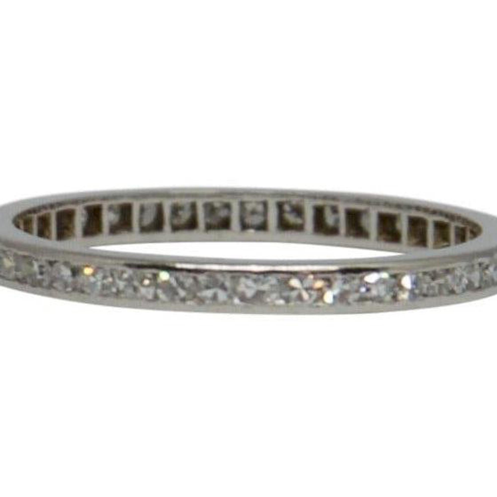 Antique Diamond Eternity Band Ring