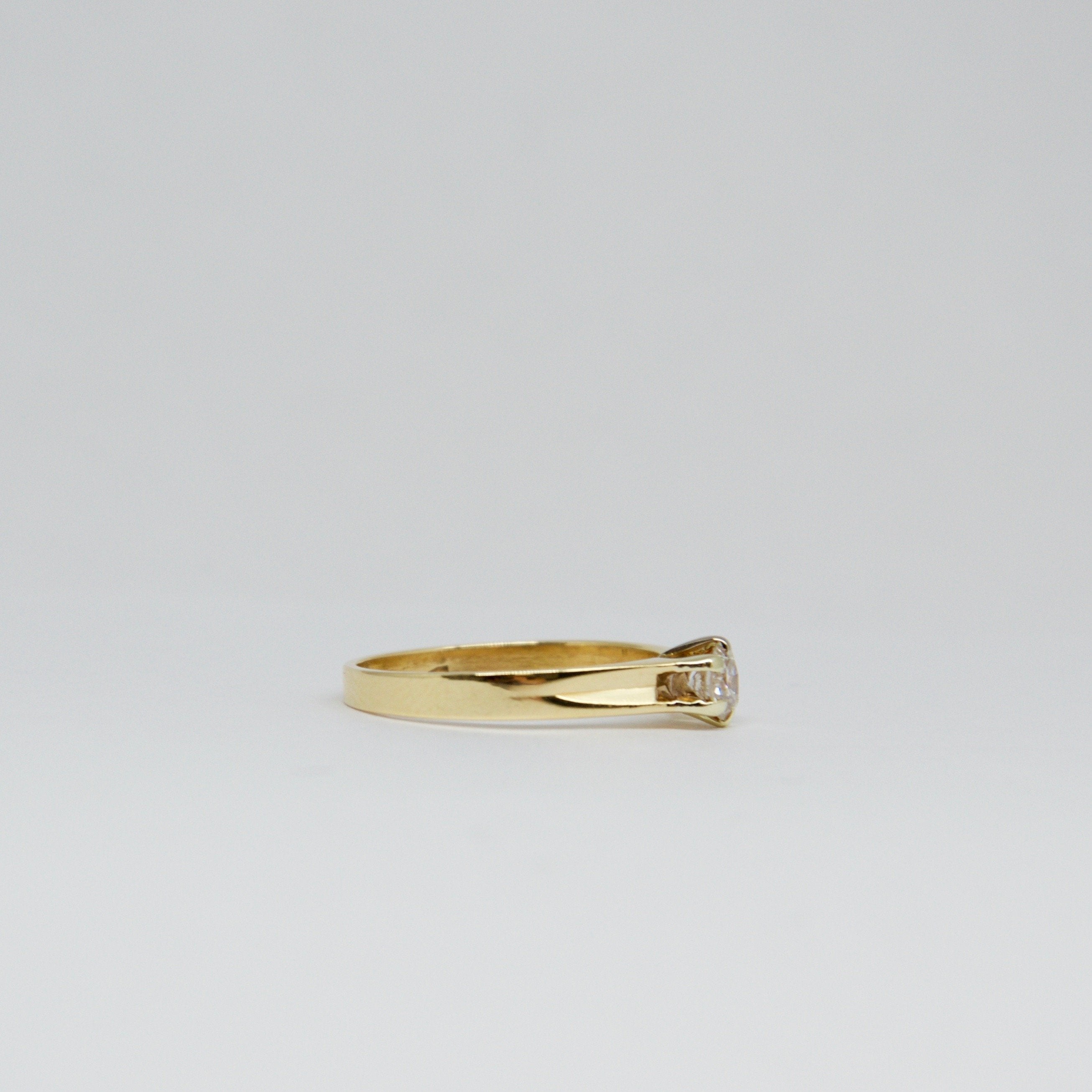 Antique Diamond Solitaire Ring