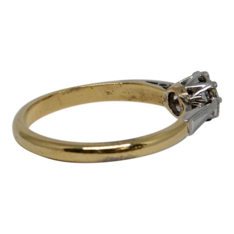 Antique Diamond Solitaire Ring