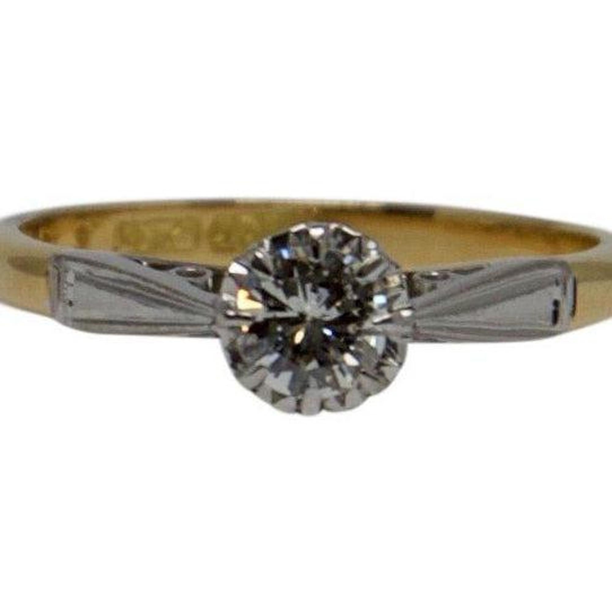 Antique Diamond Solitaire Ring