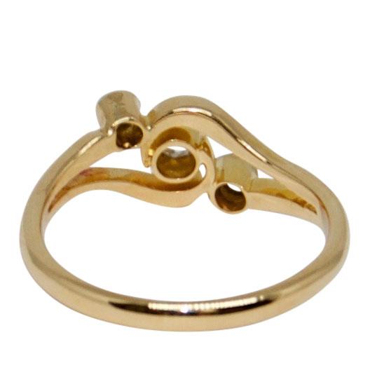 Antique Diamond Trio Ring