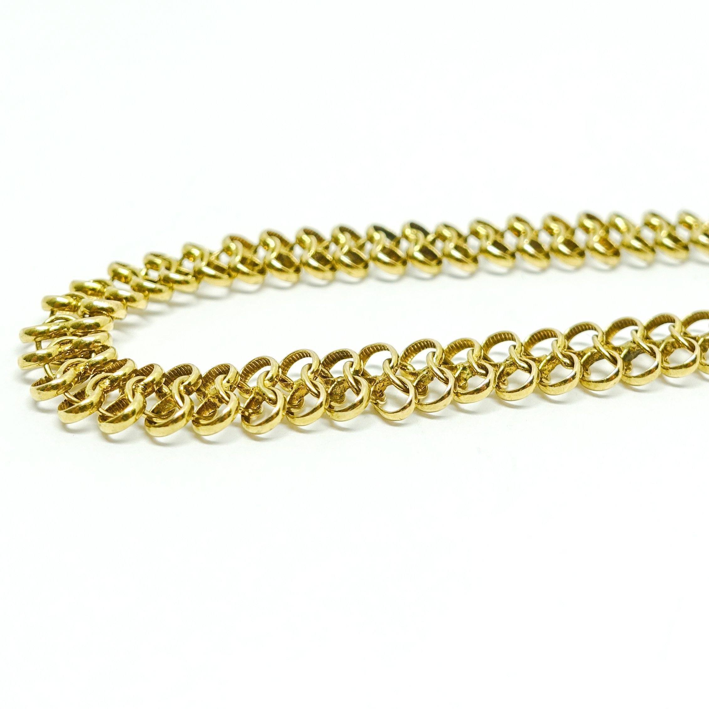 Antique Double Link Chain