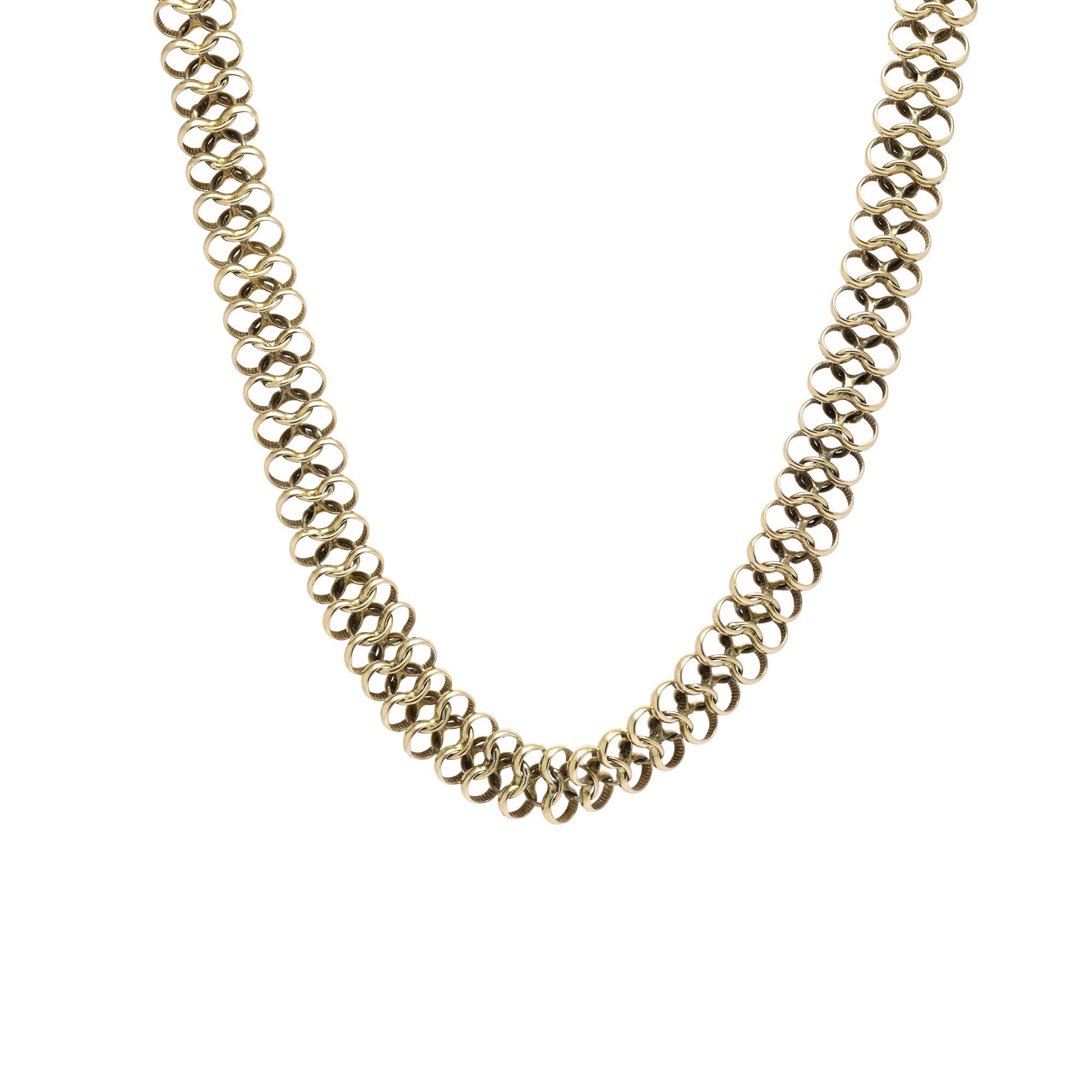 Antique Double Link Chain