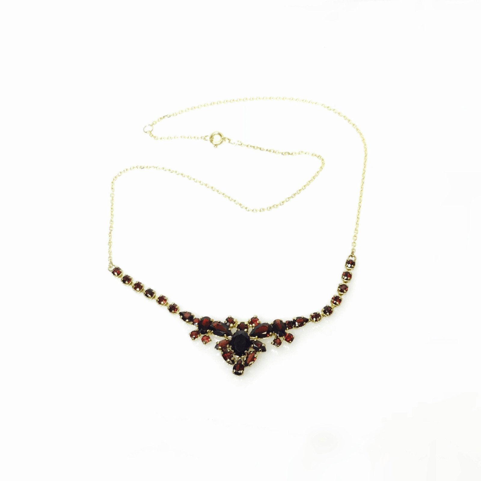 Antique Garnet Necklace