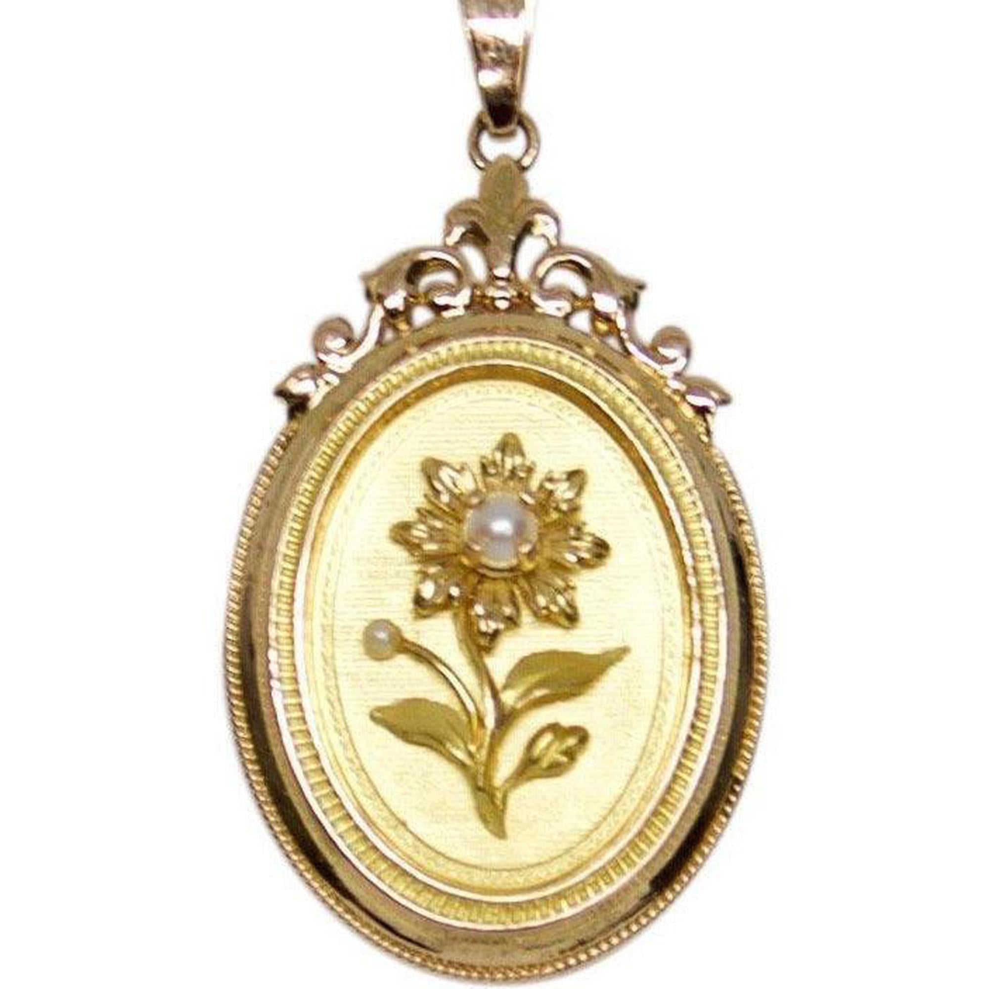 Antique Locket Pendant