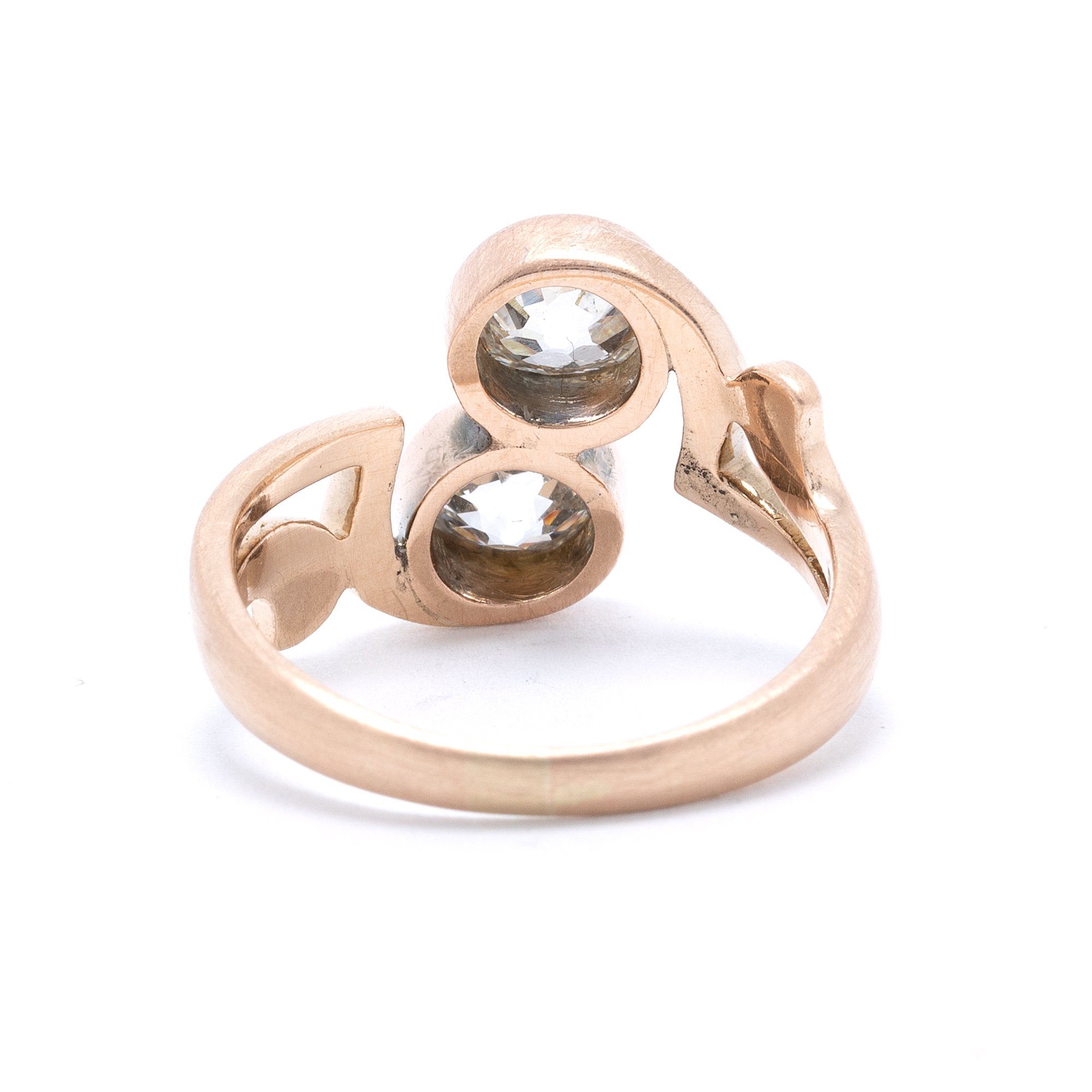 Antique Moi et Toi Diamond Ring