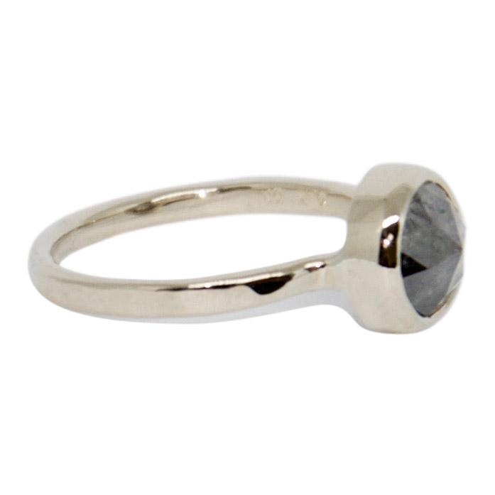 Antique Rose Cut Diamond Solitaire Ring