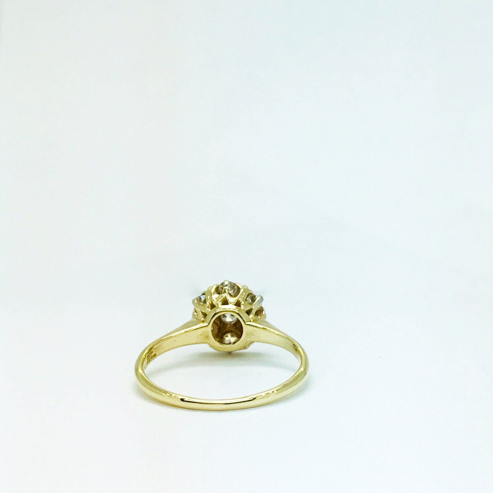 Antique Round Cluster Ring