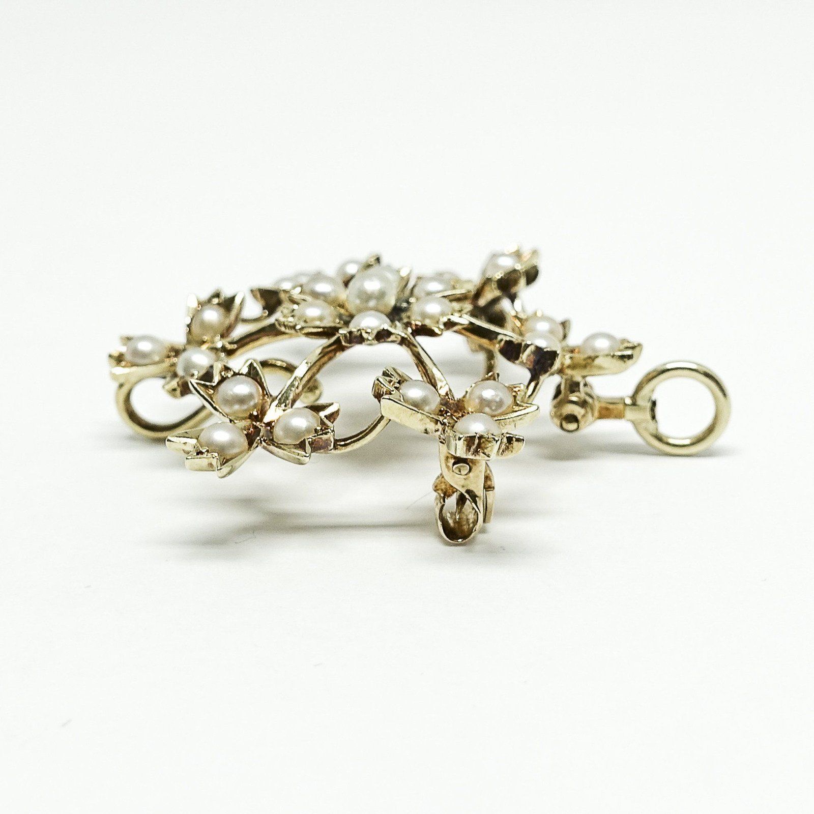 Antique Seed Pearl Brooch/Pendant