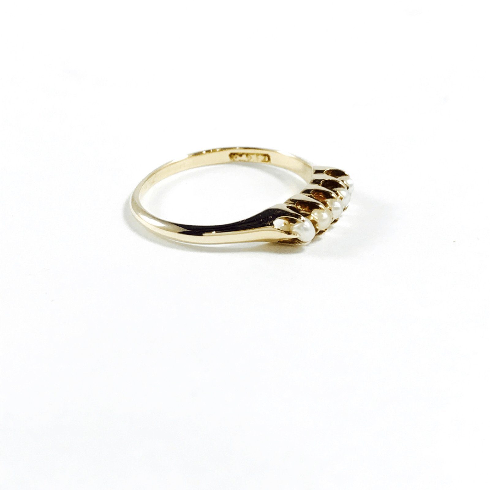 Antique Seed Pearl Ring