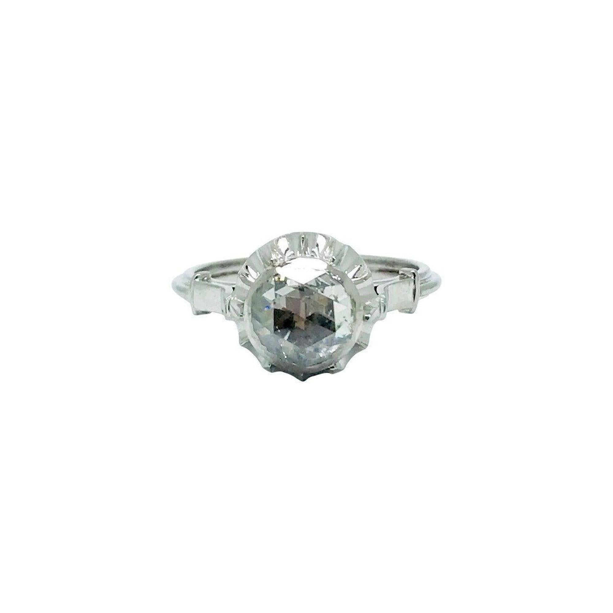 Antique Solitaire Diamond Ring