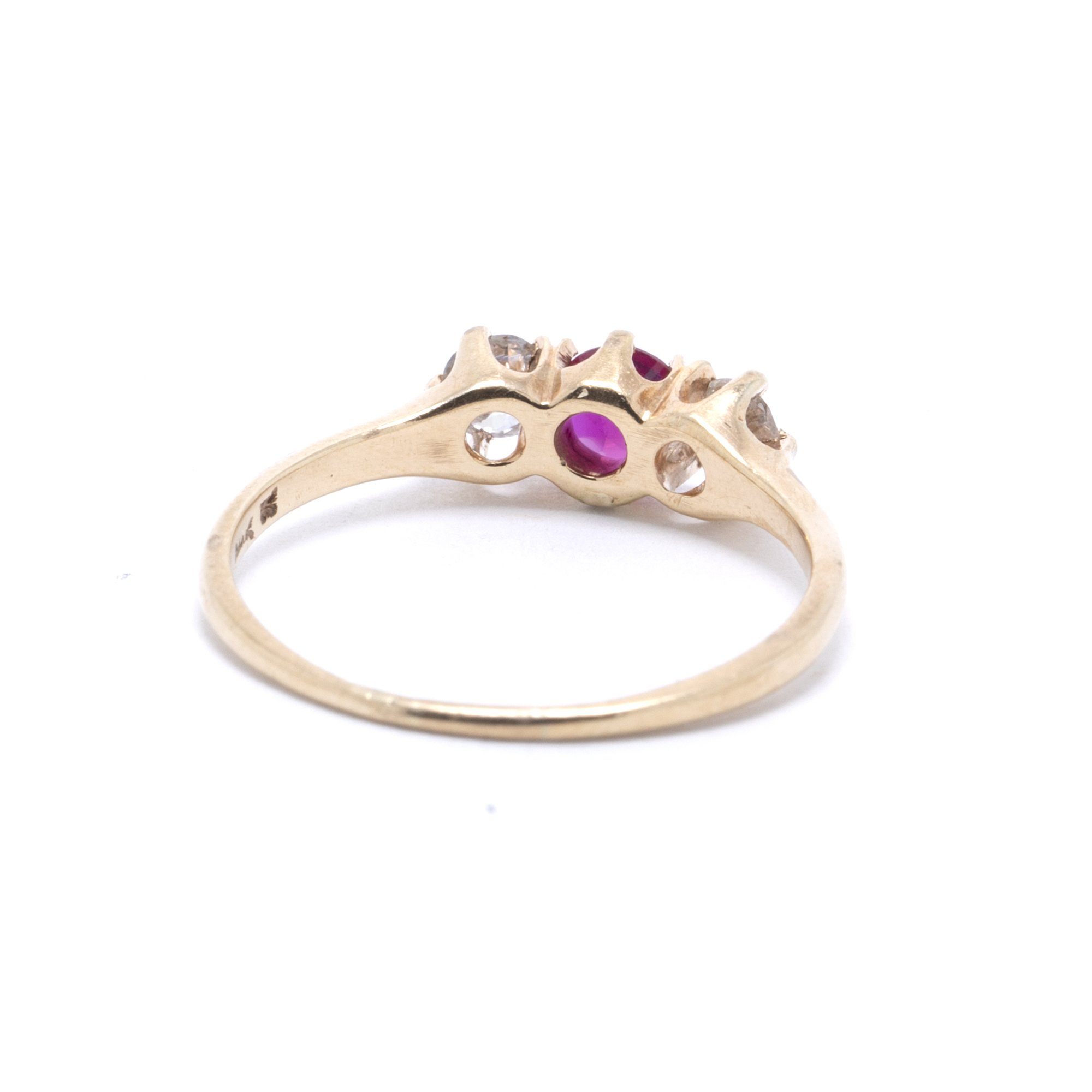 Antique Three Stone Ring