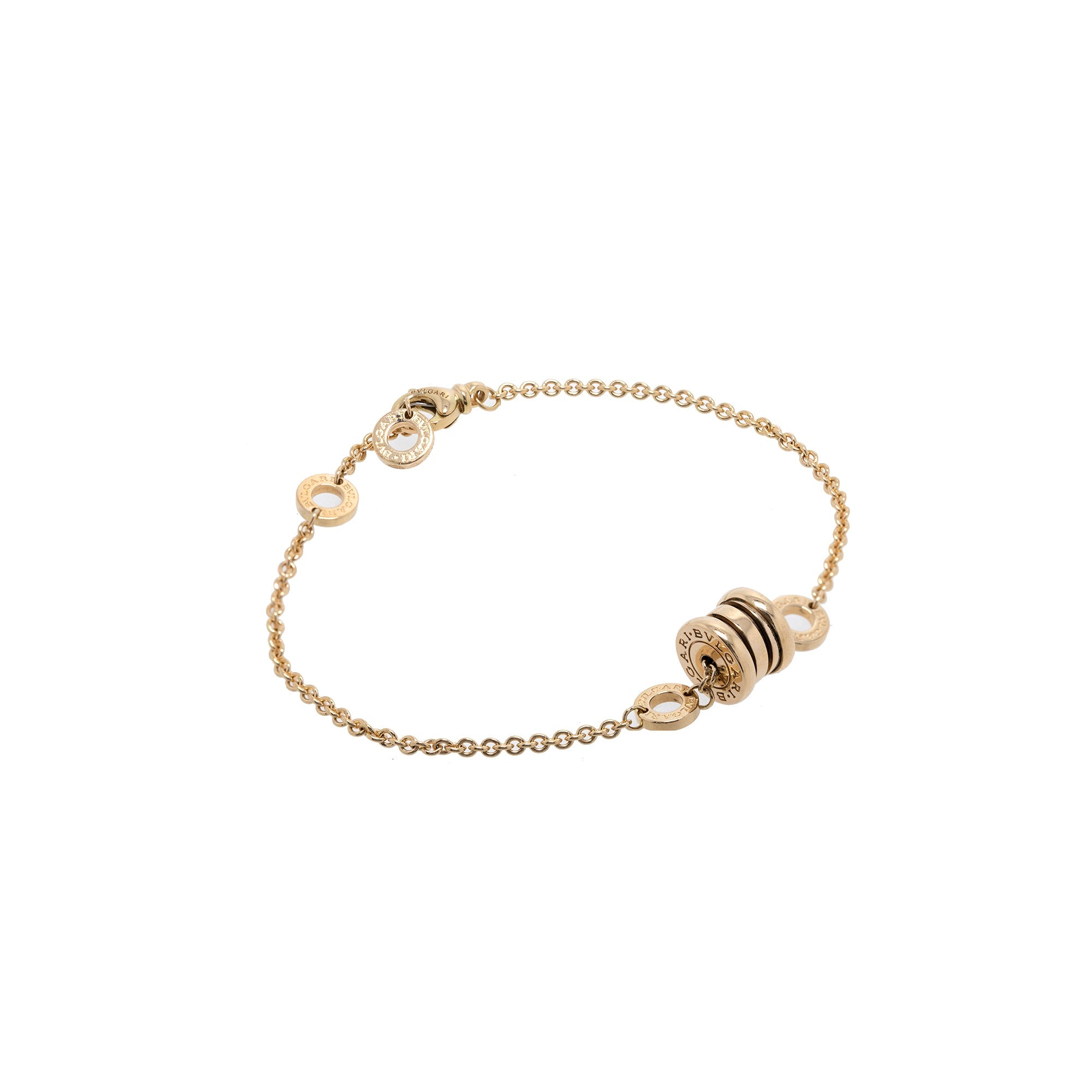 BVLGARI 18k Yellow Gold B.Zero1 Bracelet