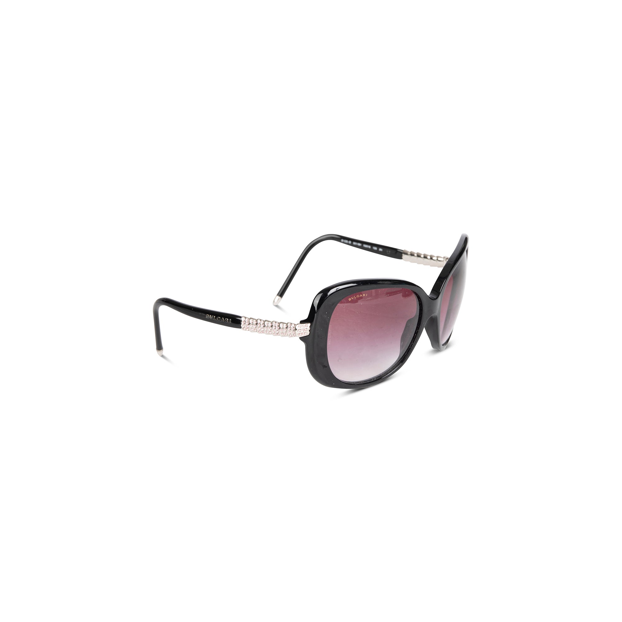 BVLGARI 8105B Square Gradient Sunglasses w/ Case