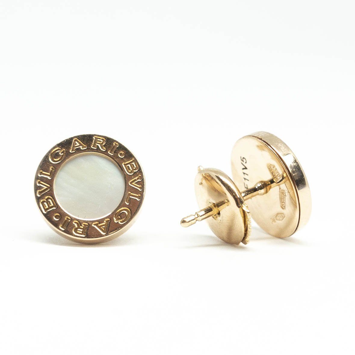 BVLGARI BVLGARI Mother of Pearl Stud Earrings