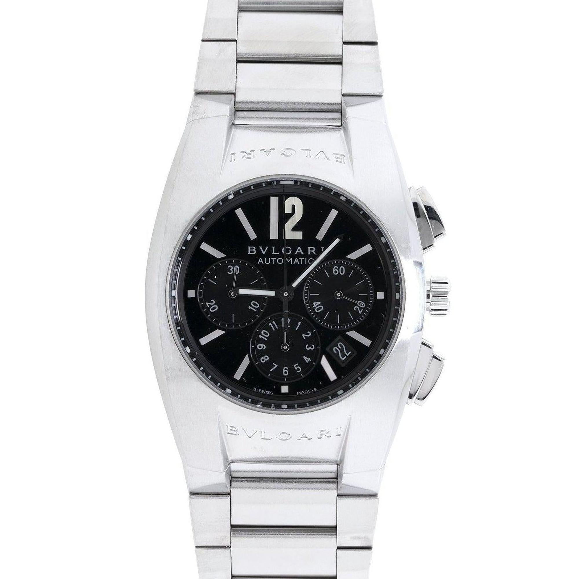 BVLGARI Chronograph Ergon Watch w/ Box