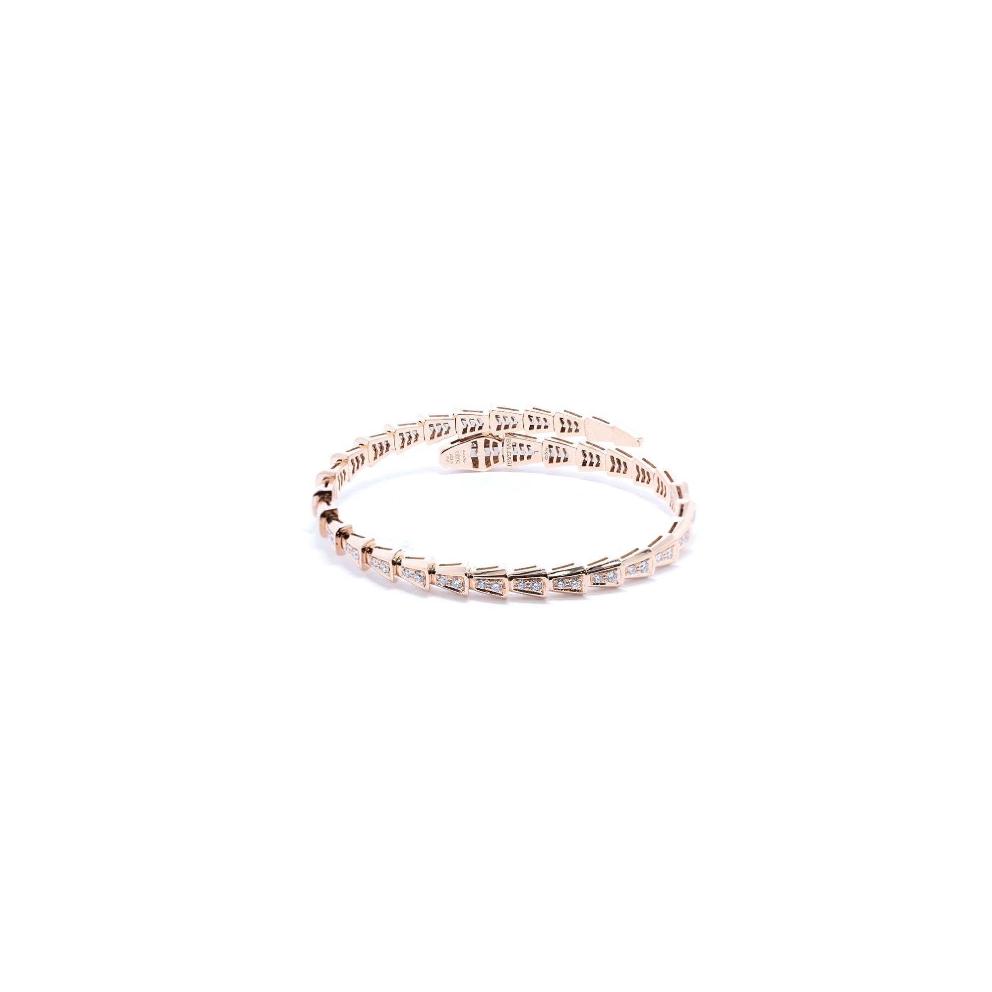 BVLGARI Diamond Serpenti Viper Bracelet w/ Box