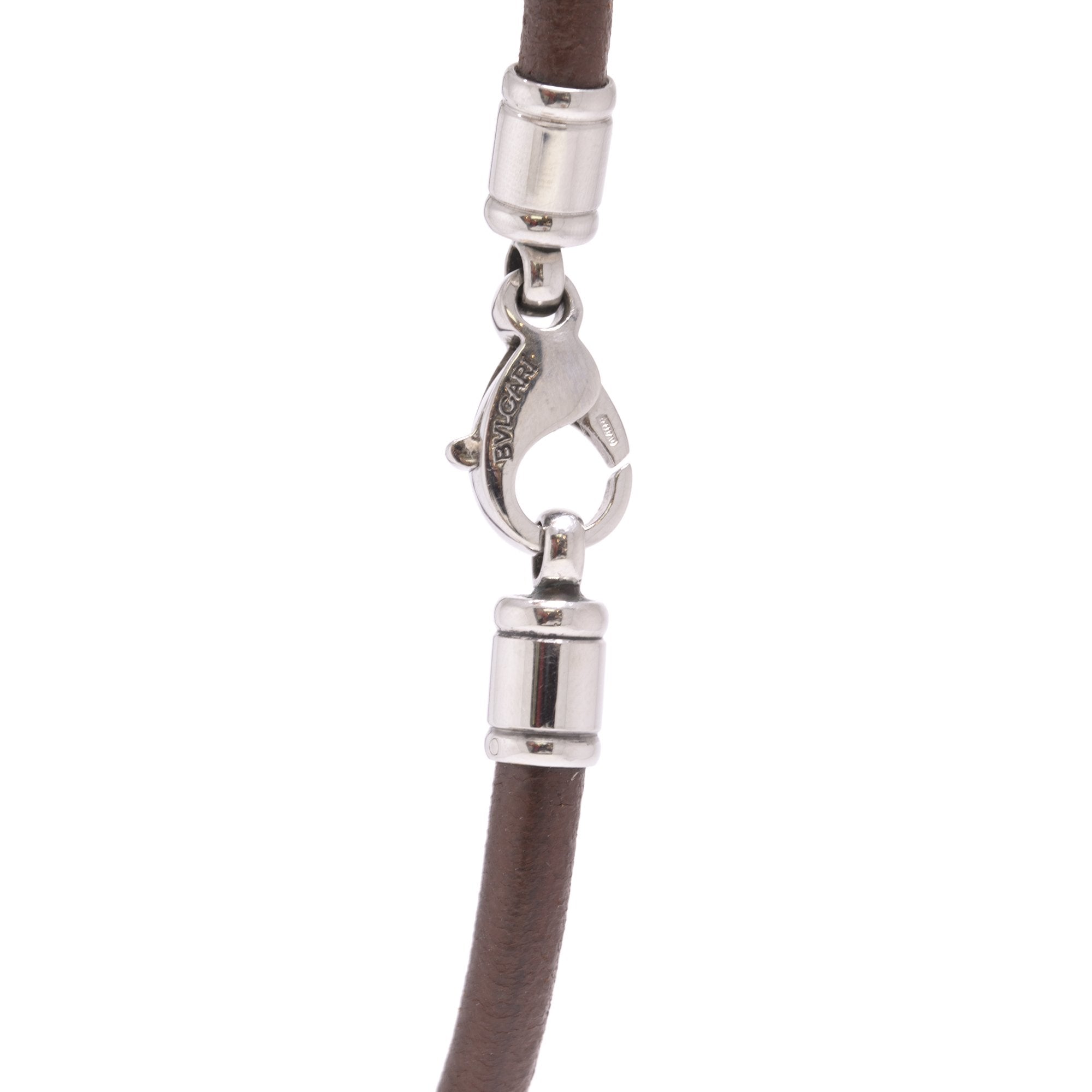 BVLGARI Tondo Clover Pendant Necklace