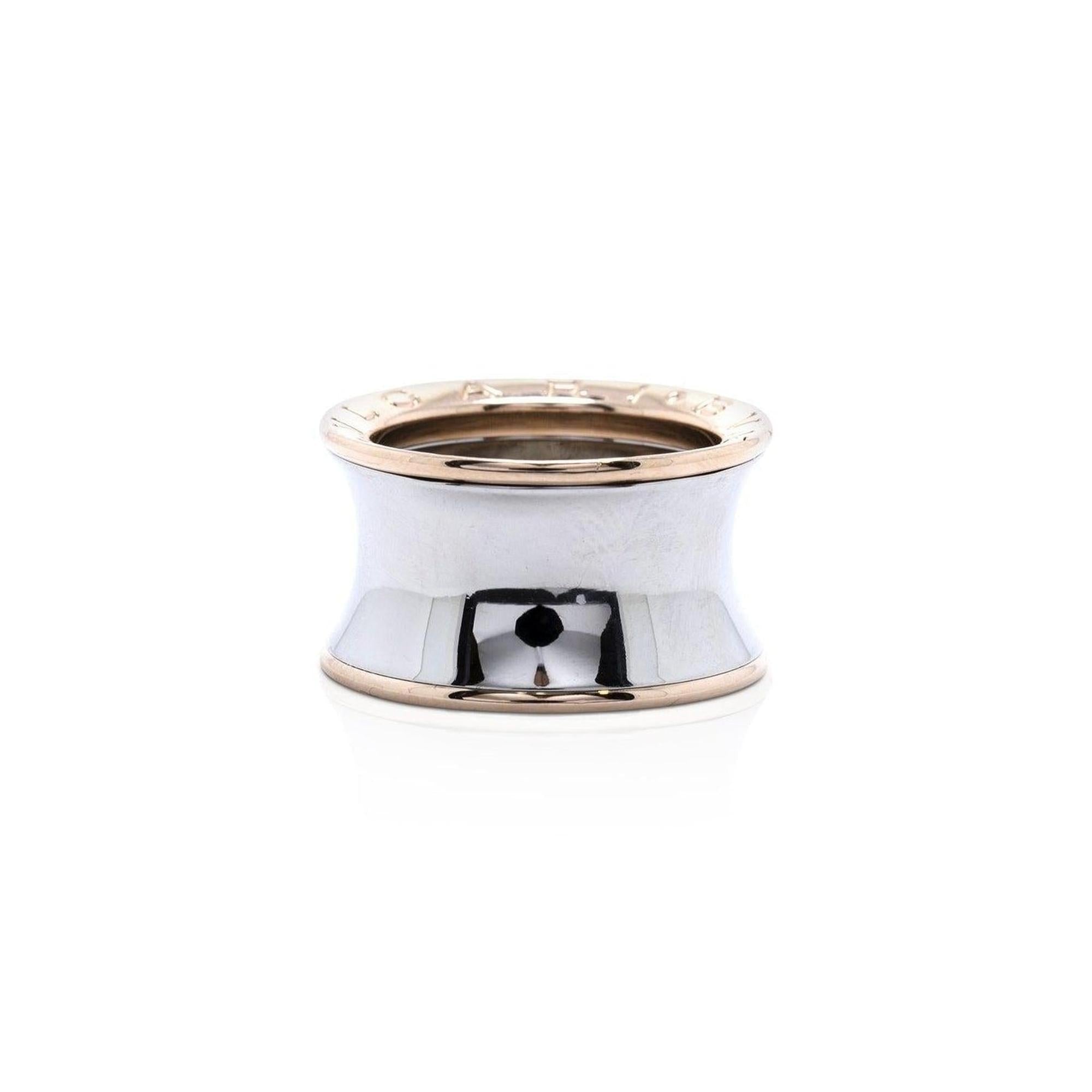 BVLGARI Two-Tone B.Zero1 Anish Kapoor Ring