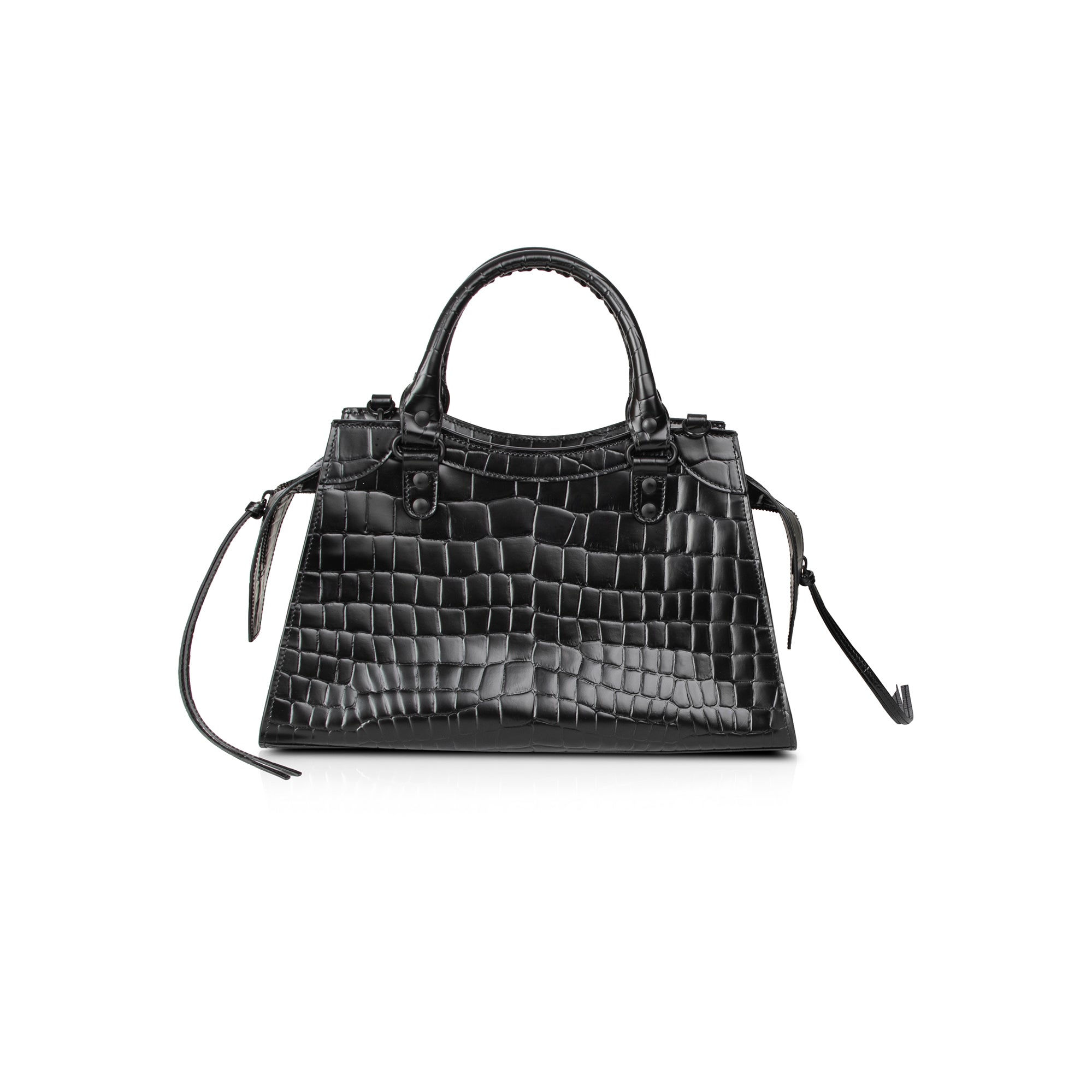 Balenciaga 2021 Small Neo Classic Top Handle Bag w/ Strap