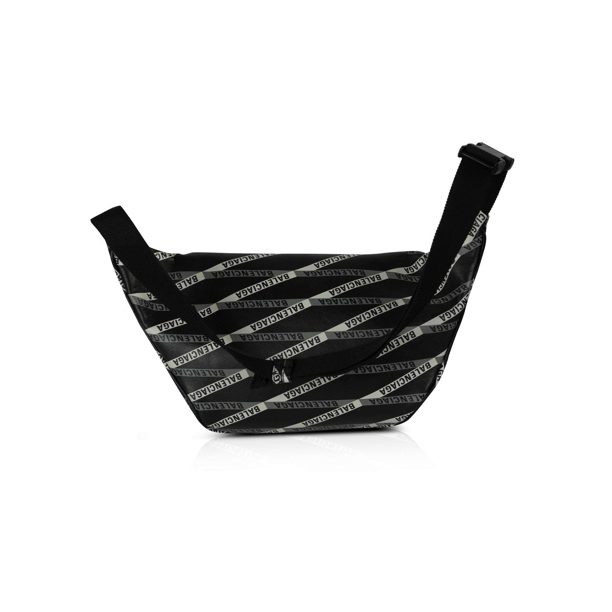 Balenciaga Allover Logo Explorer Belt Bag