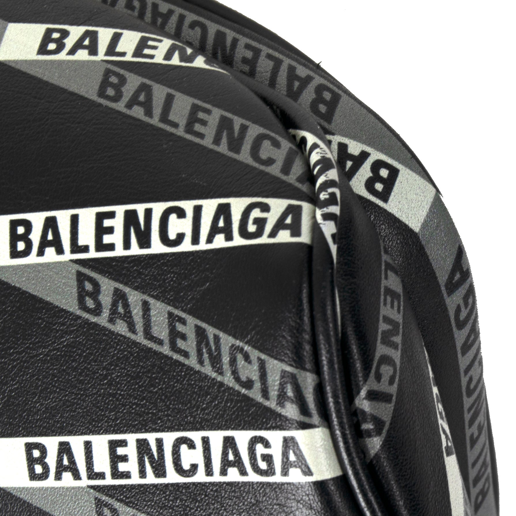 Balenciaga Allover Logo Explorer Belt Bag