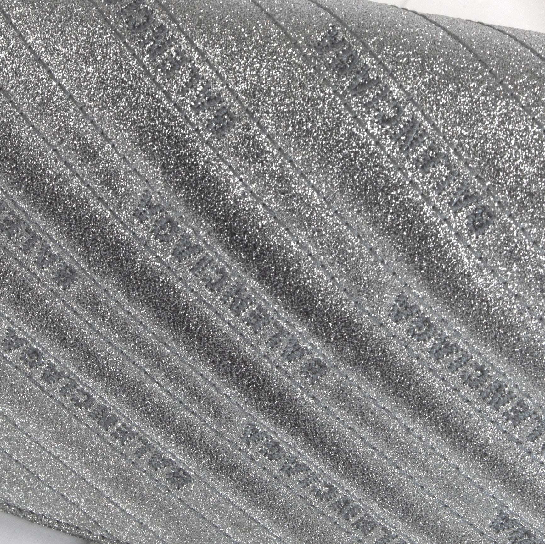 Balenciaga BB Glitter Leather Chain Wallet Bag