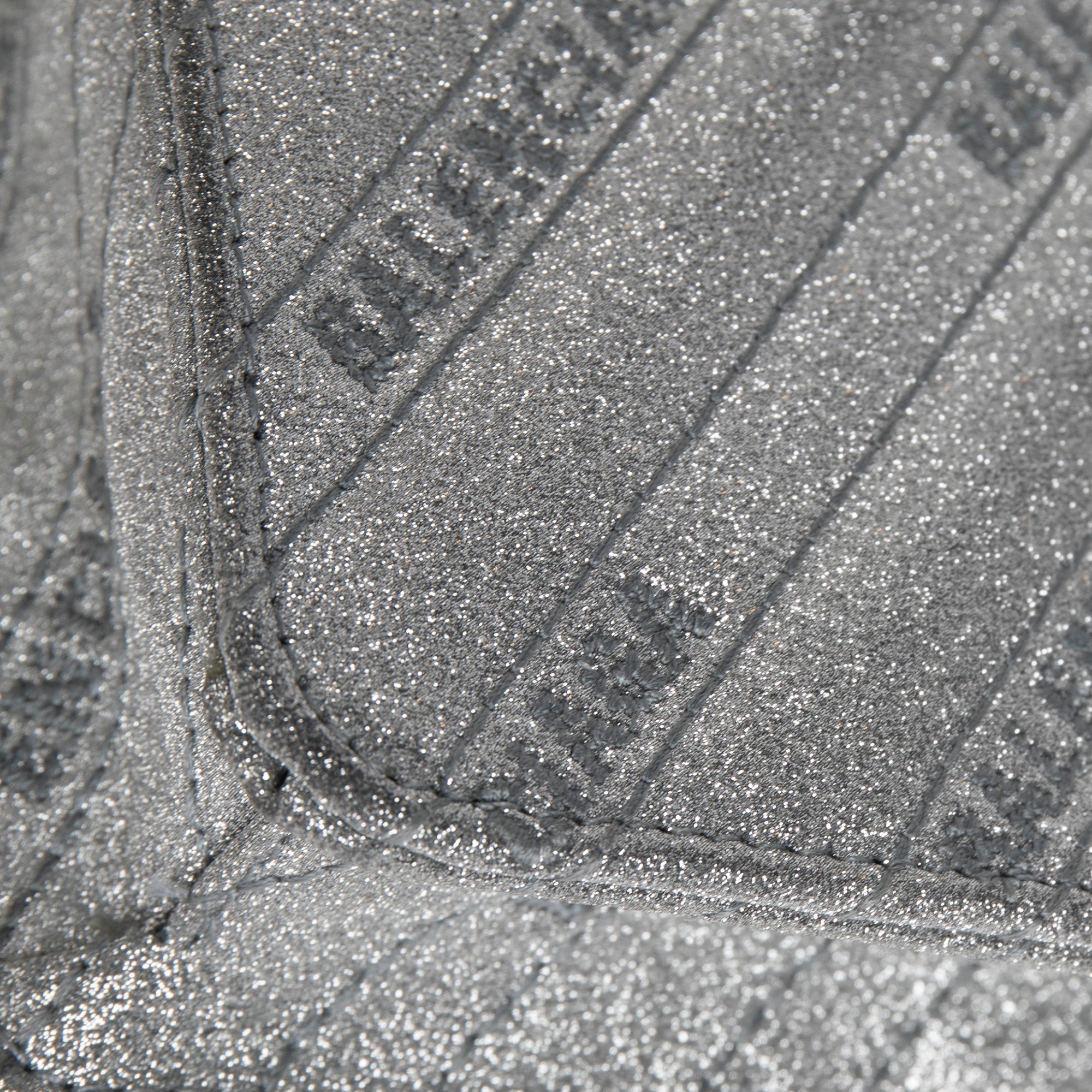 Balenciaga BB Glitter Leather Chain Wallet Bag