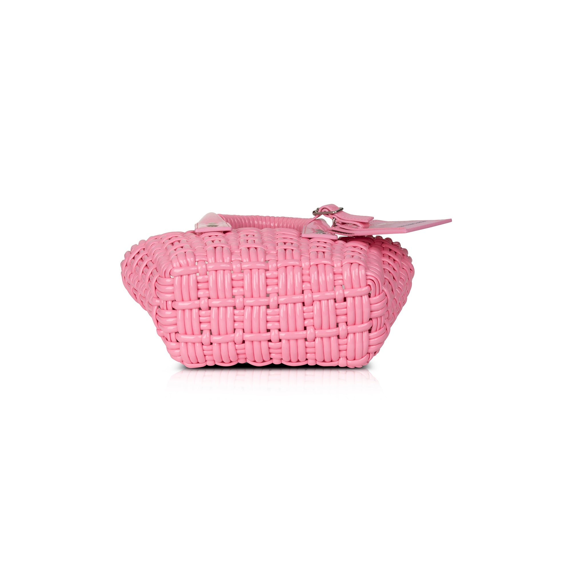 Balenciaga Bistro XXS Basket Handle Bag w/ Strap