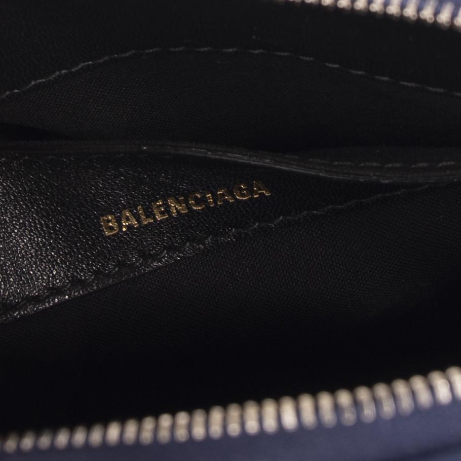Balenciaga Croc Embossed Ville XXS Top Handle Bag