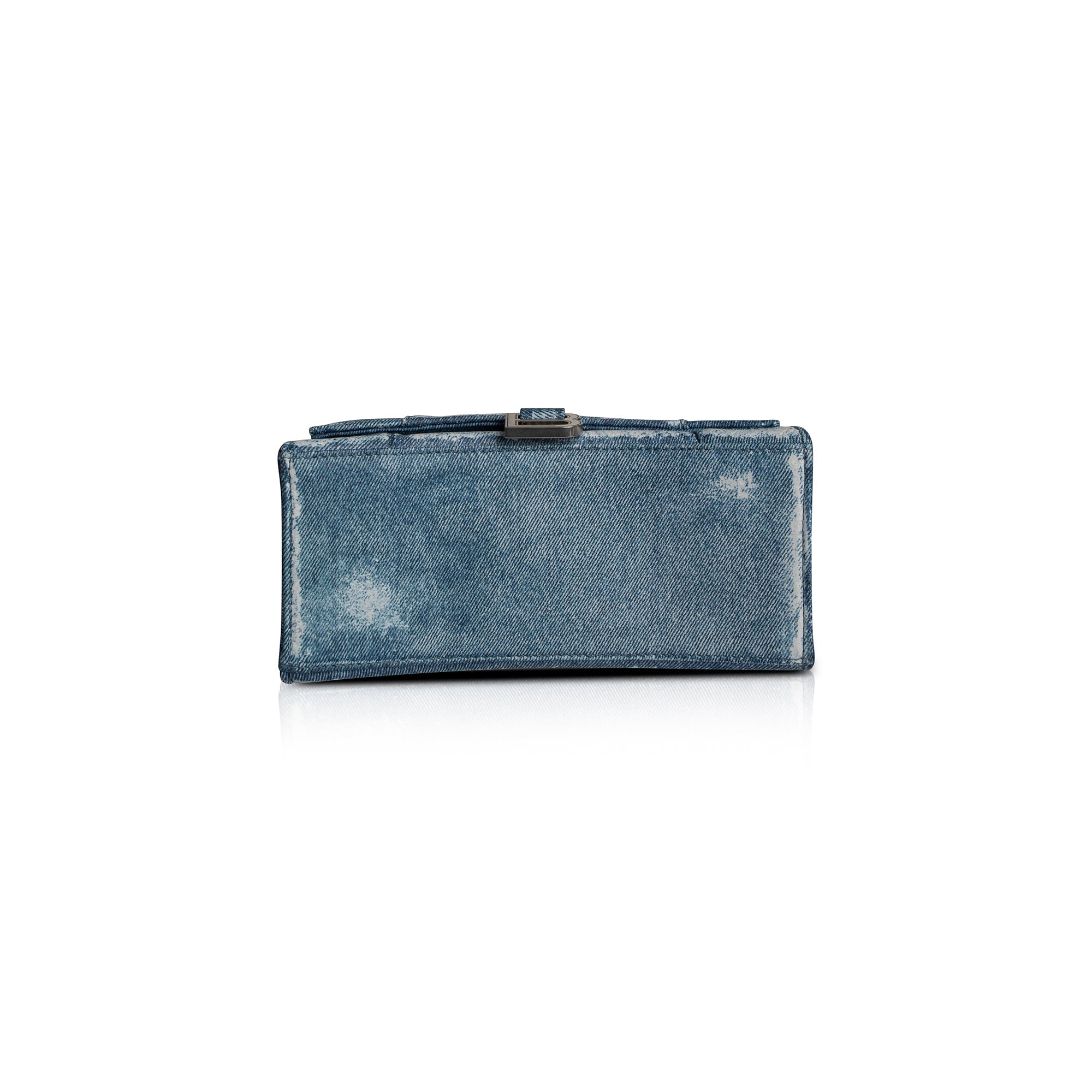 Balenciaga Denim Hourglass Small Top Handle Bag