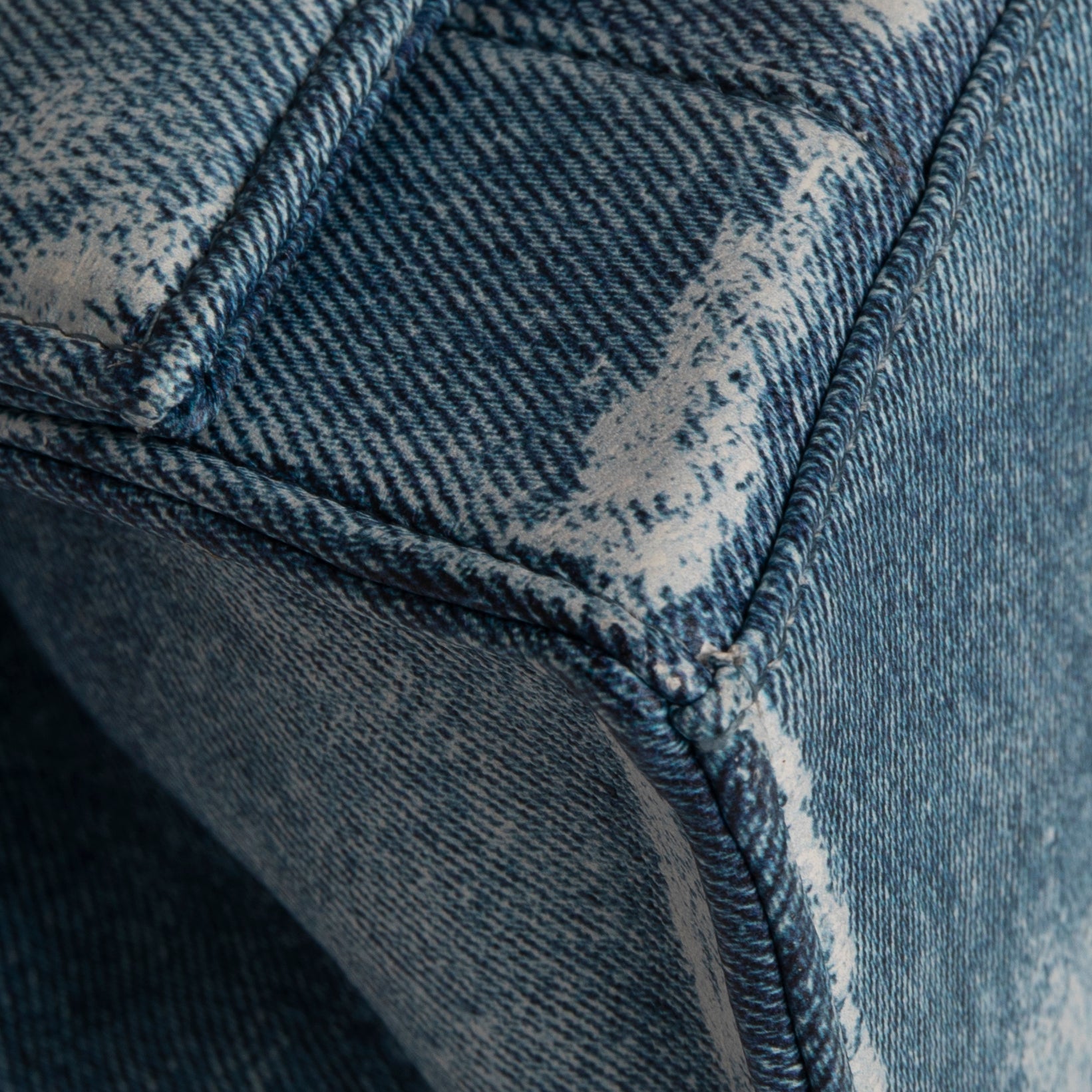 Balenciaga Denim Hourglass Small Top Handle Bag