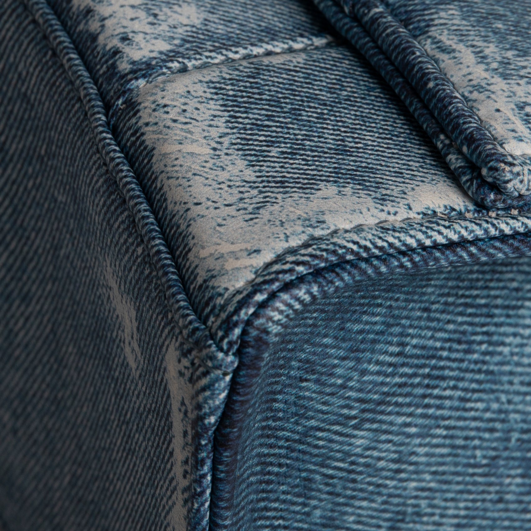 Balenciaga Denim Hourglass Small Top Handle Bag