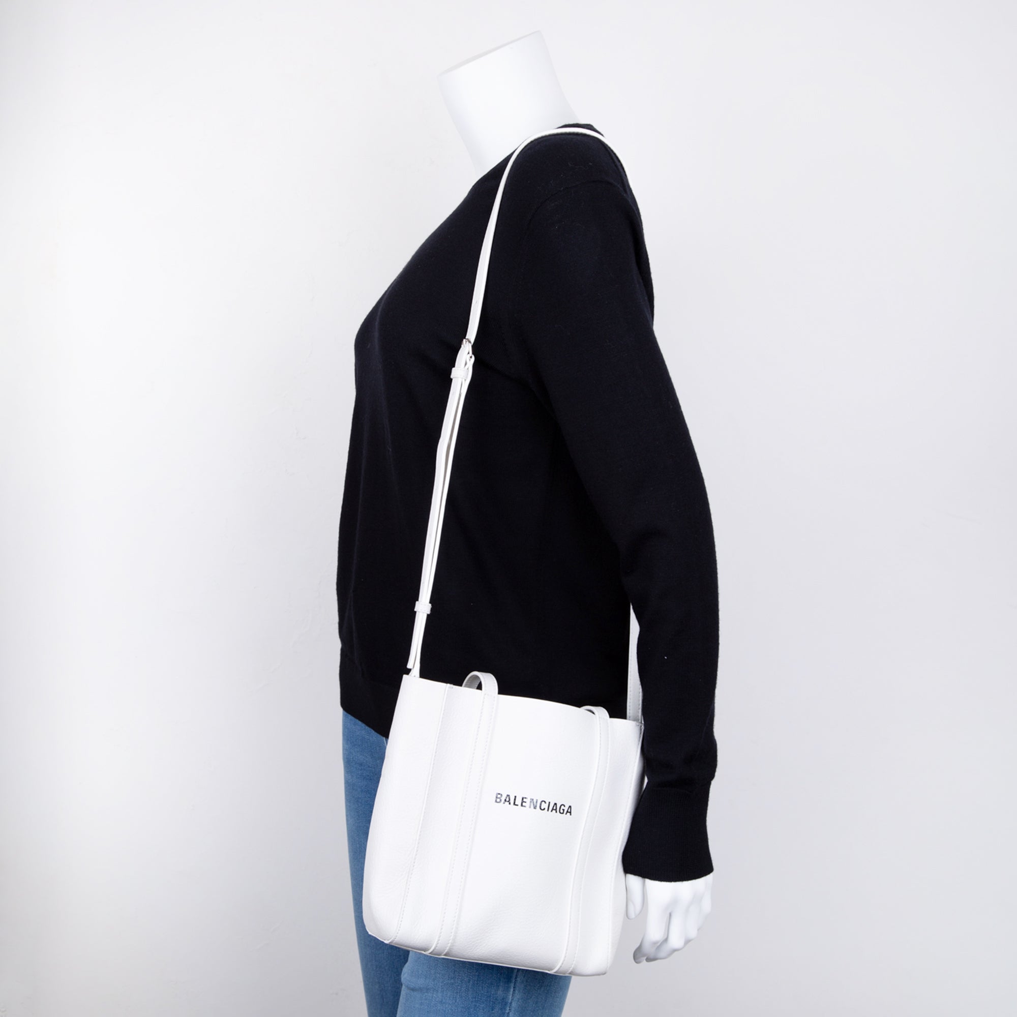 Balenciaga Everyday XXS Leather Tote w/ Strap