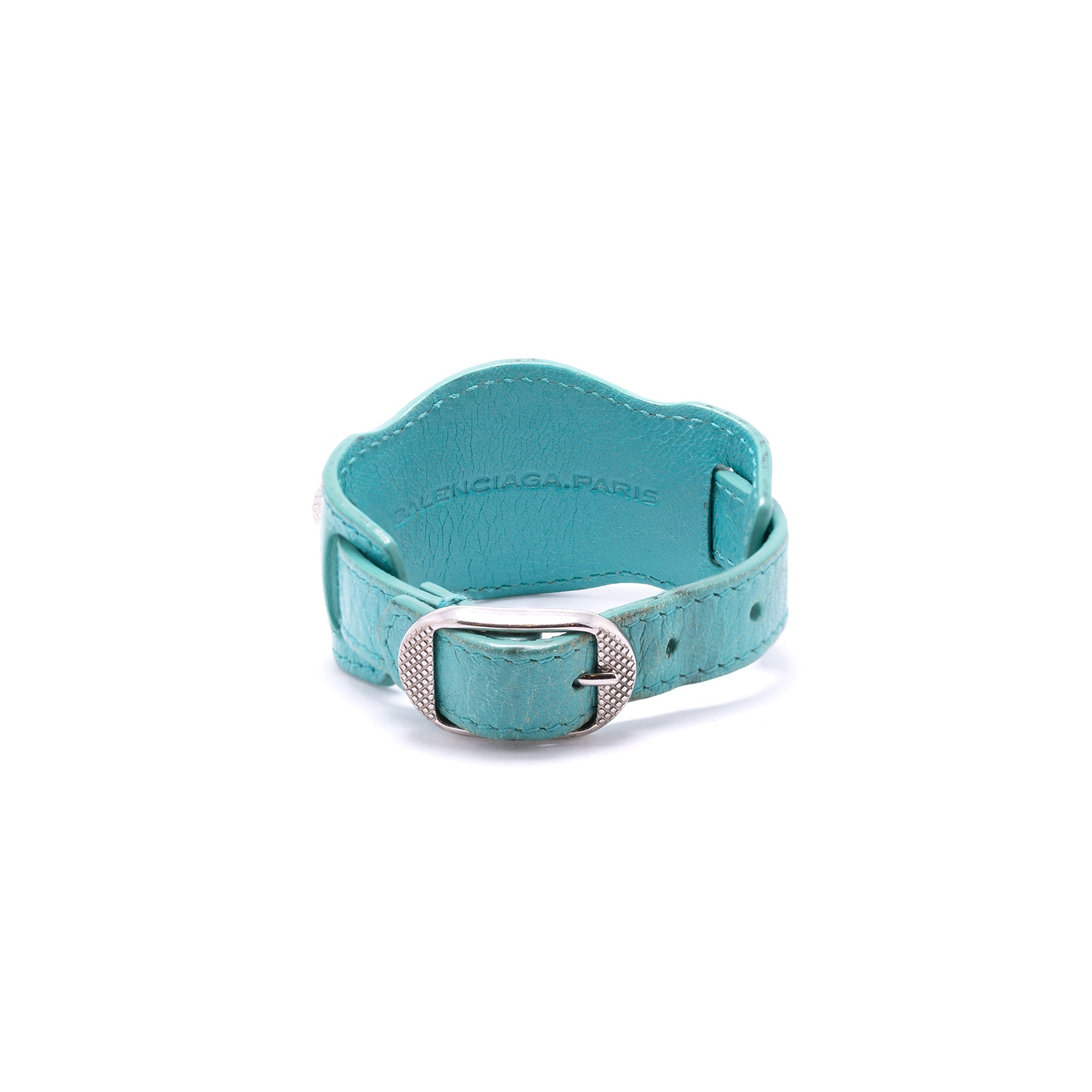 Balenciaga Leather Giant Arena Bracelet