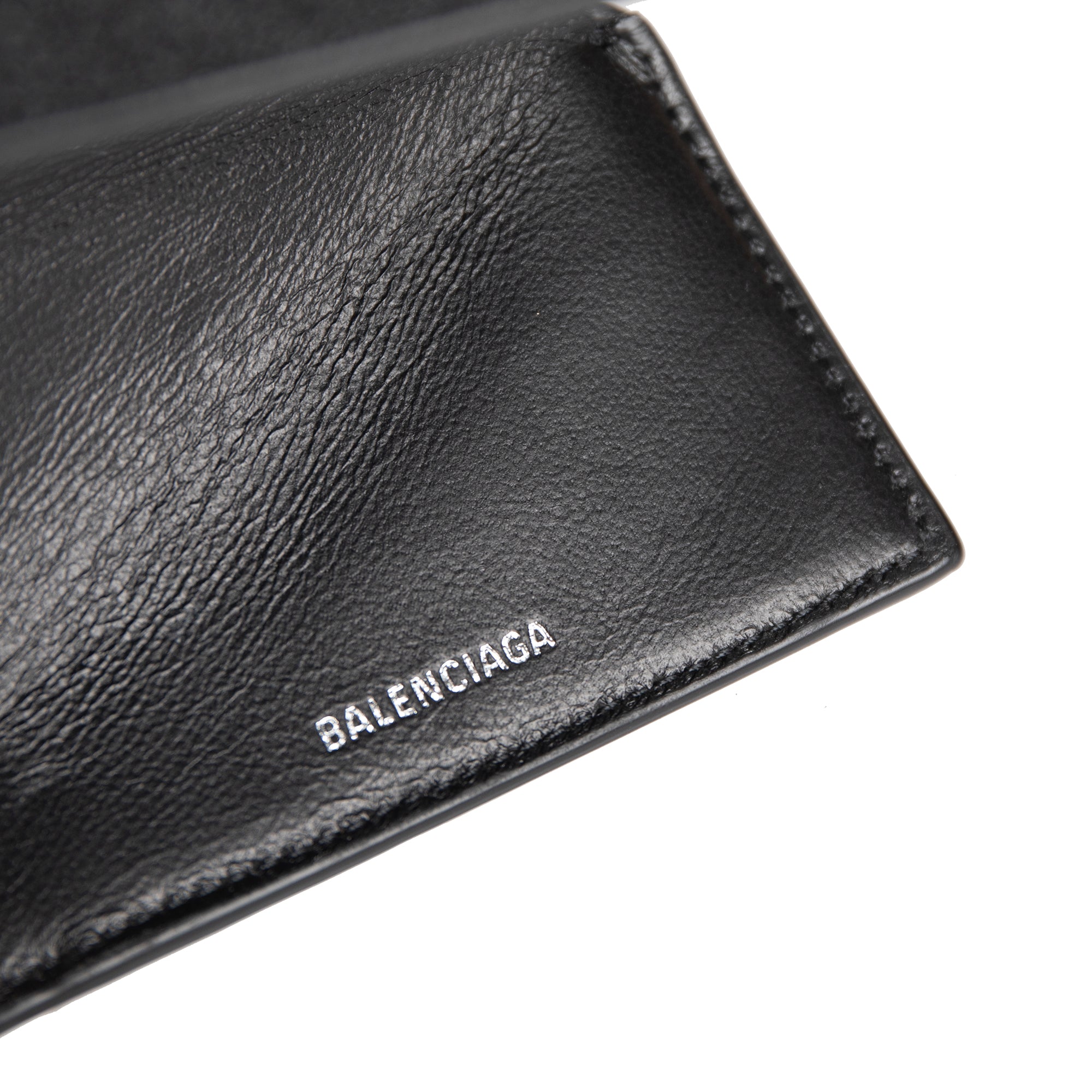 Balenciaga Mini Cash Glitter Wallet w/ Box