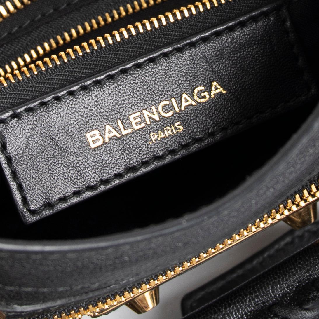 Balenciaga Mini Metallic Edge City Bag