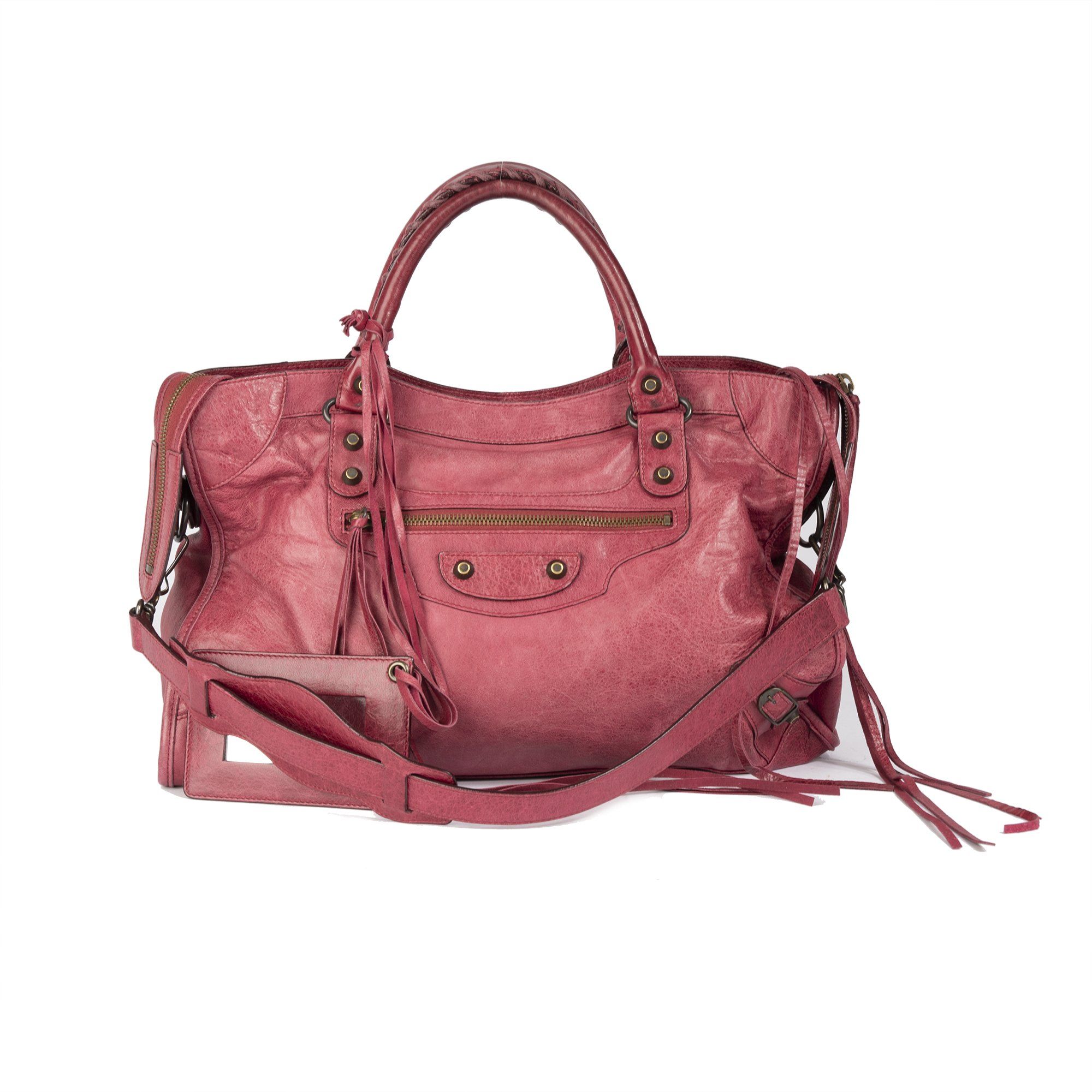 Balenciaga Motocross Classic City Bag