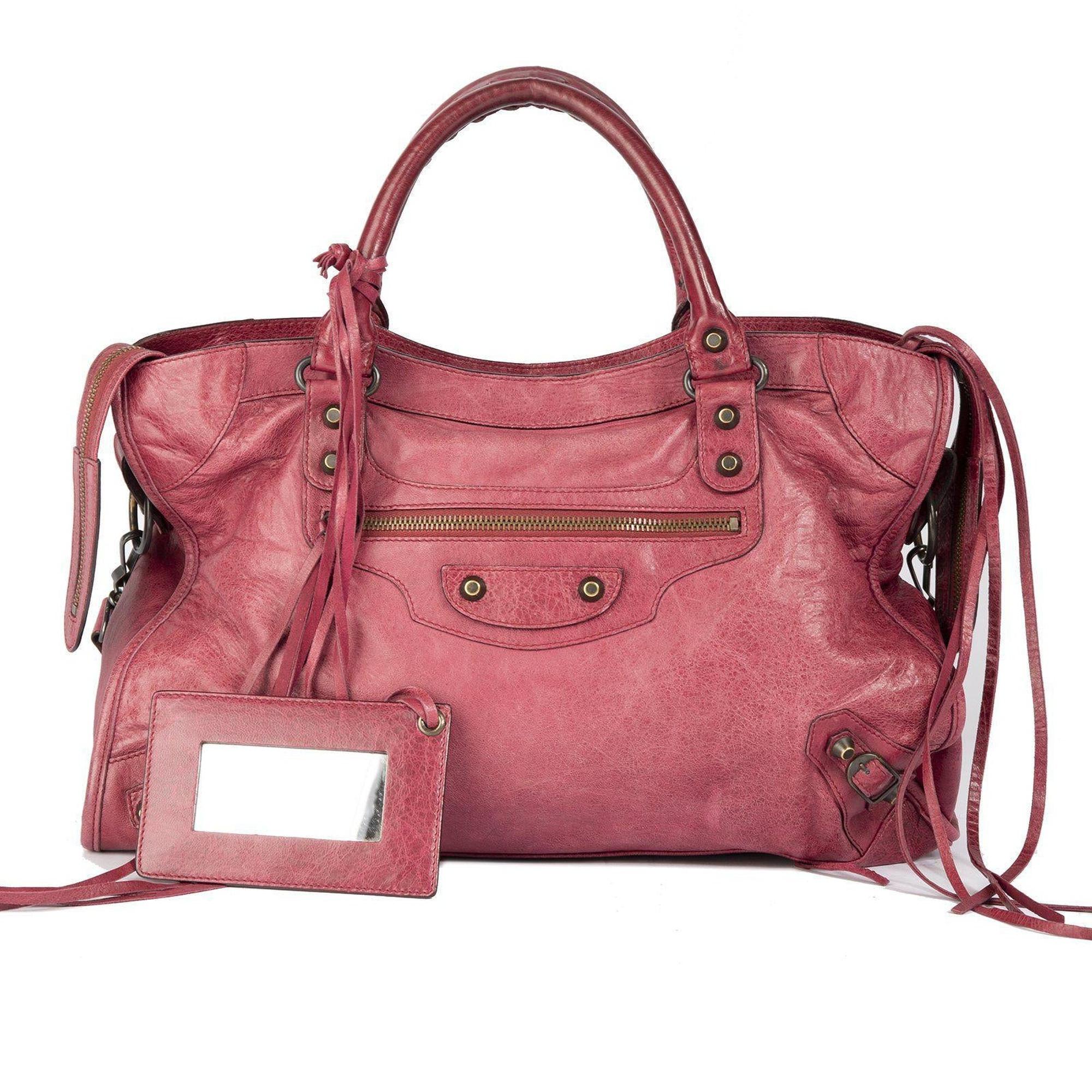 Balenciaga Motocross Classic City Bag